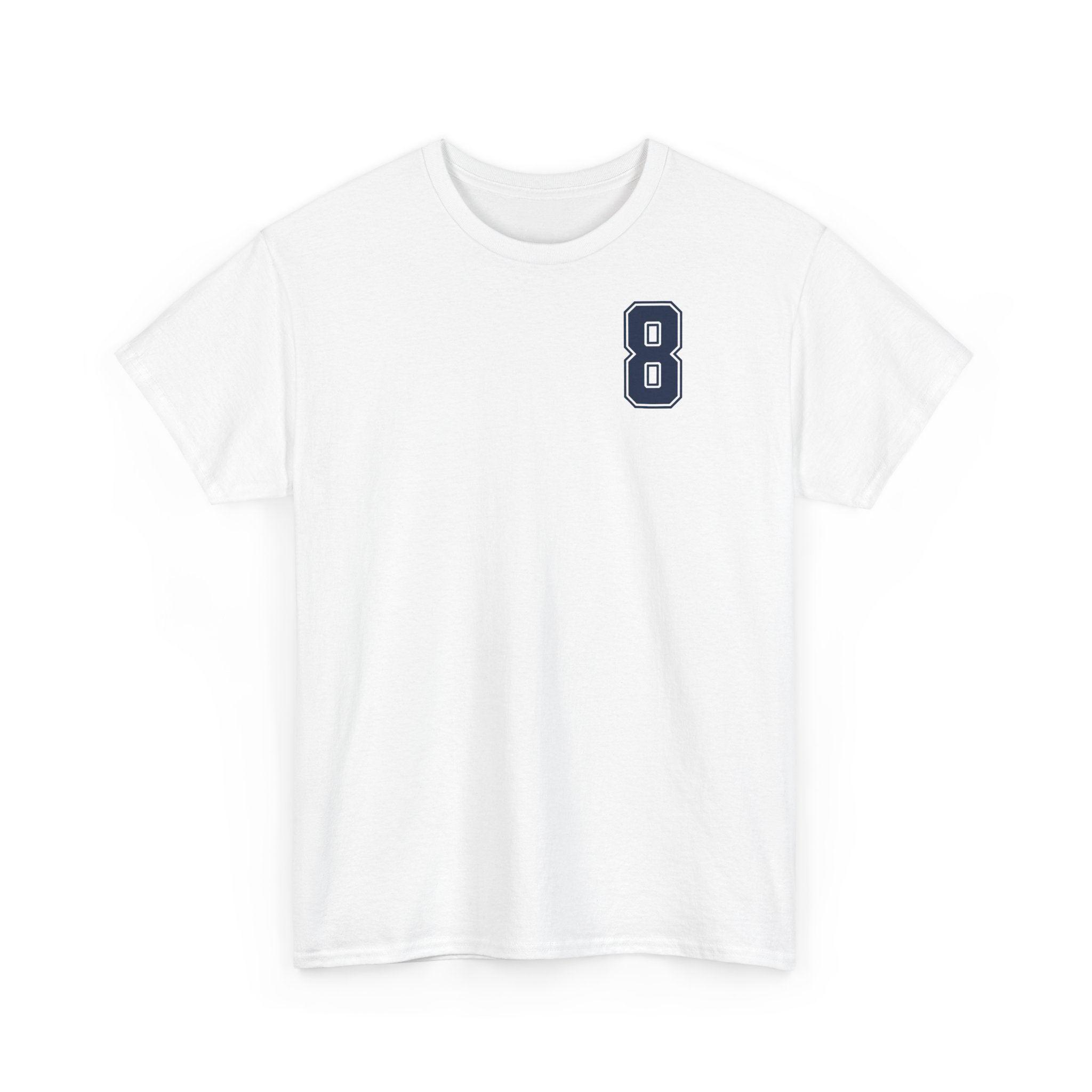 Tee — chest_back in White