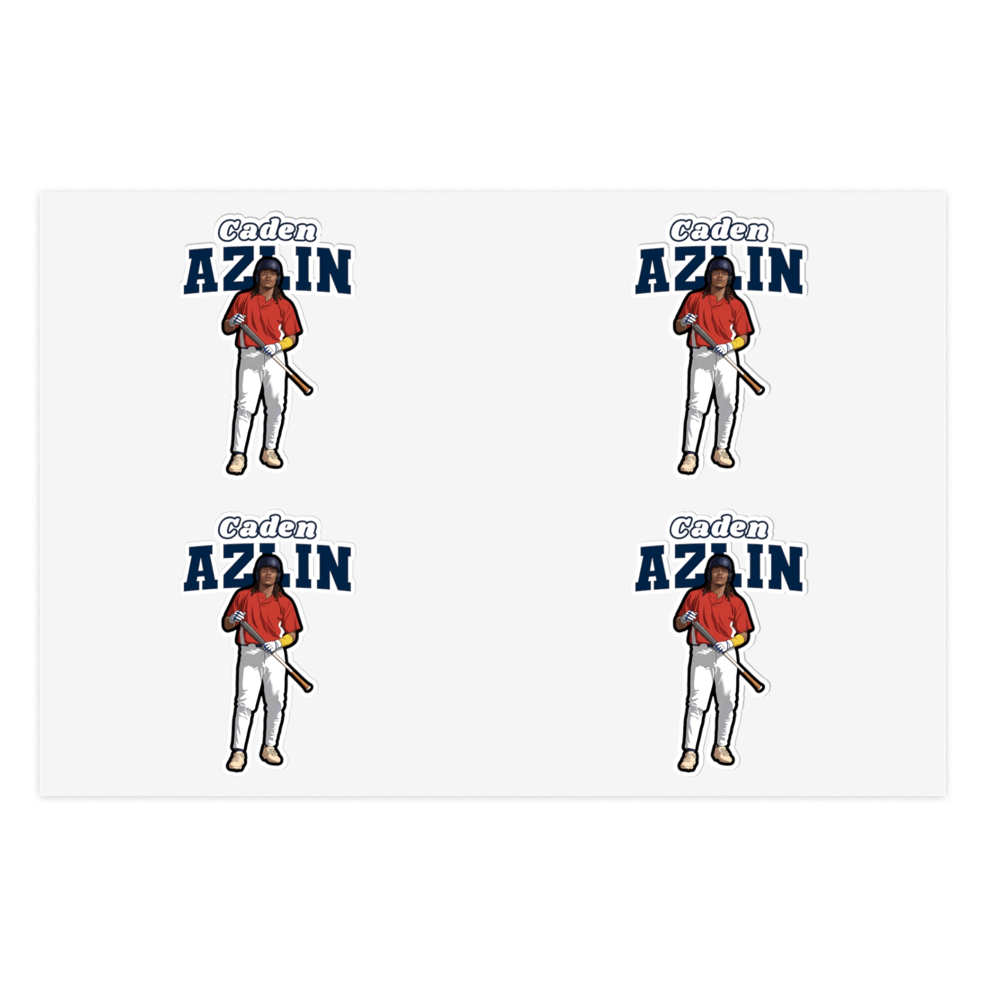 Sticker Sheet — character_name_arch in Classic