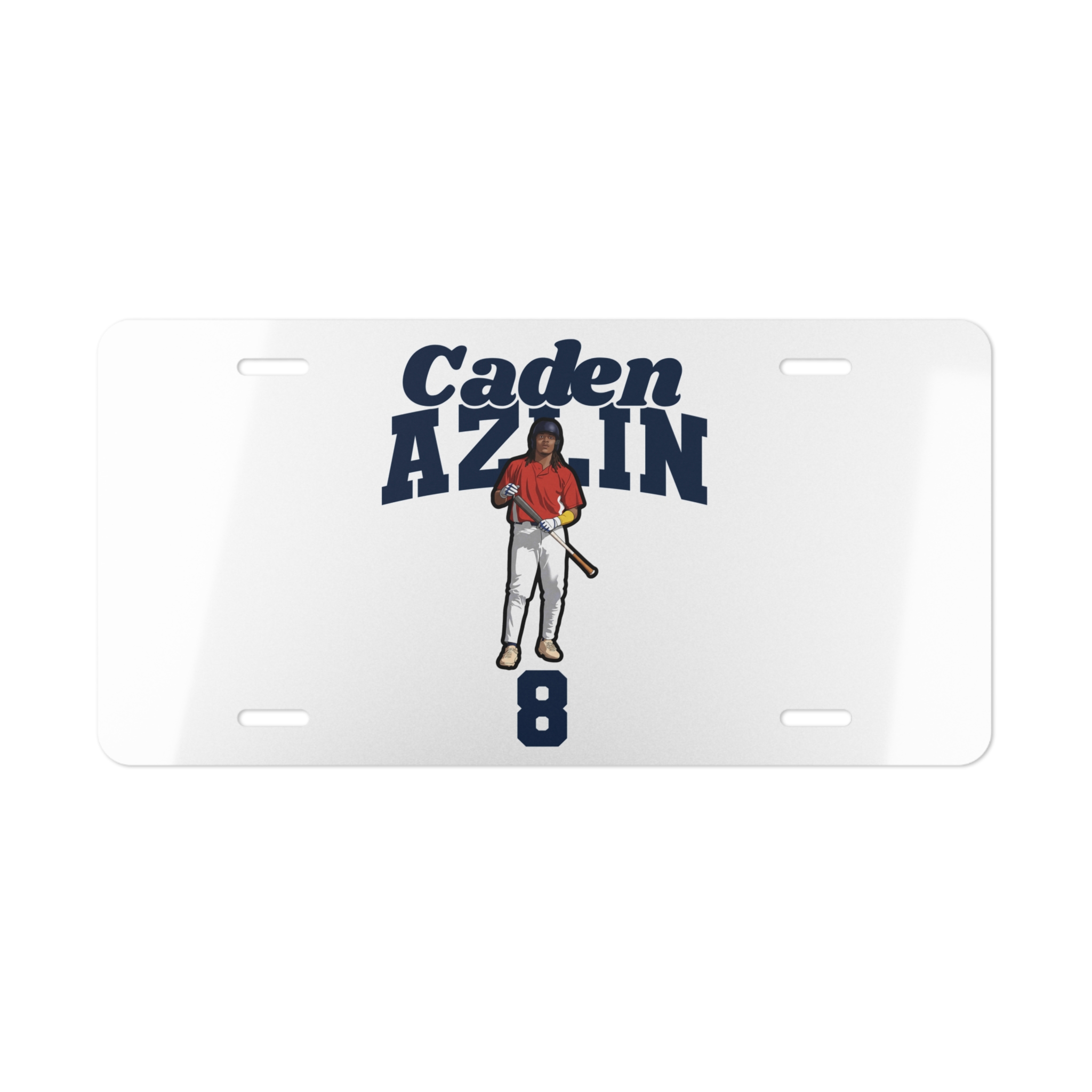 License Plate — character_signature_arch in Classic