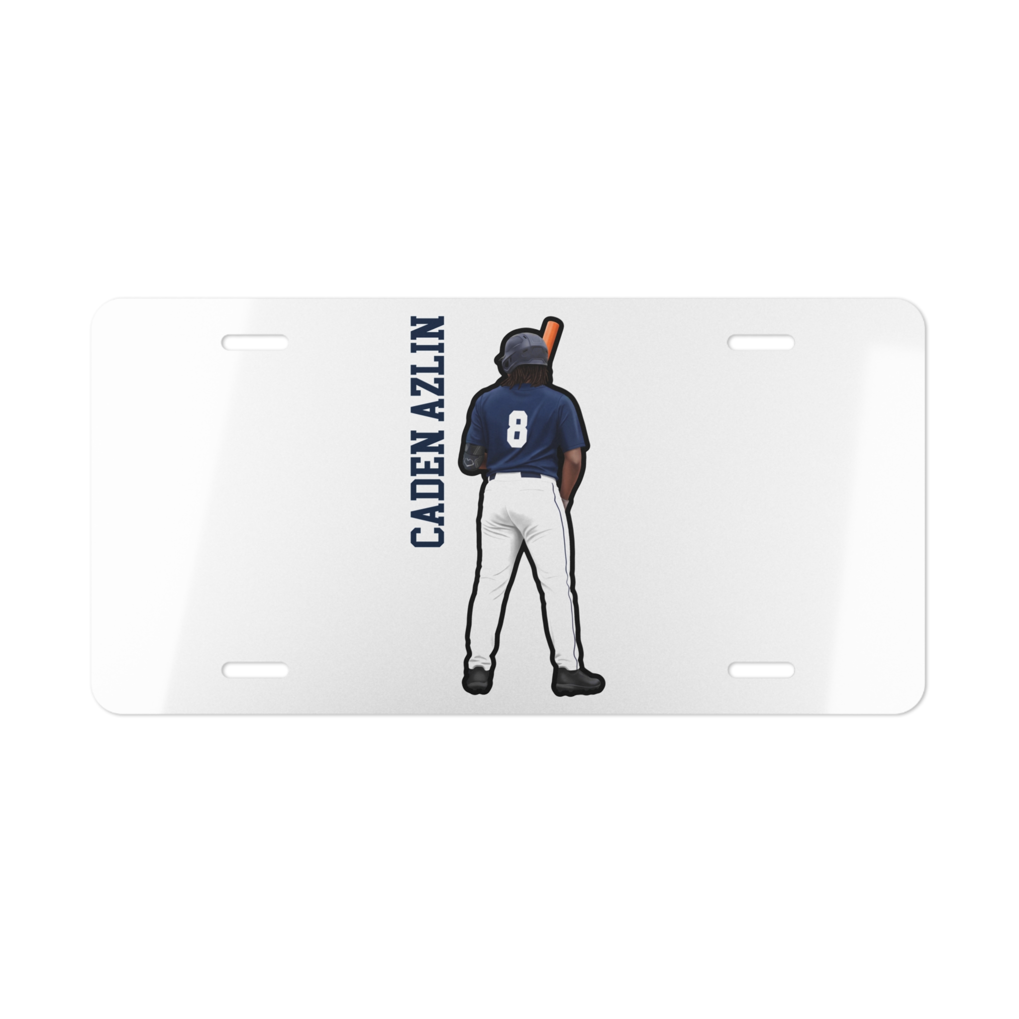 License Plate — character_name_vertical in Classic