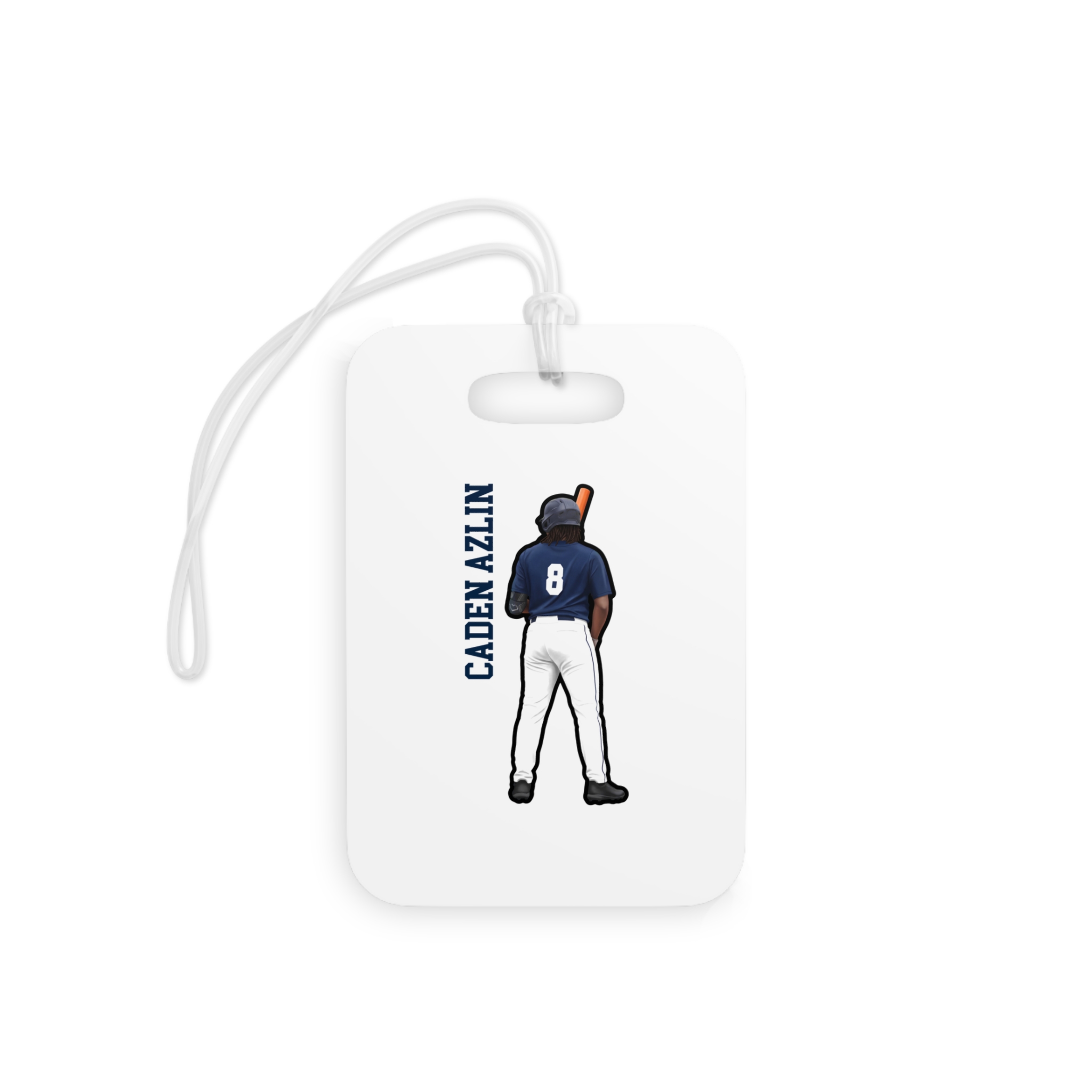 Bag Tag — character_name_vertical in Classic