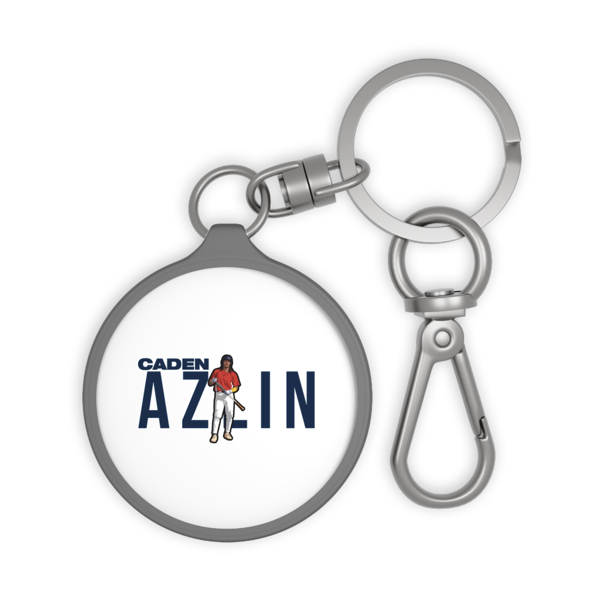 Keychain — character_player_name in Grey