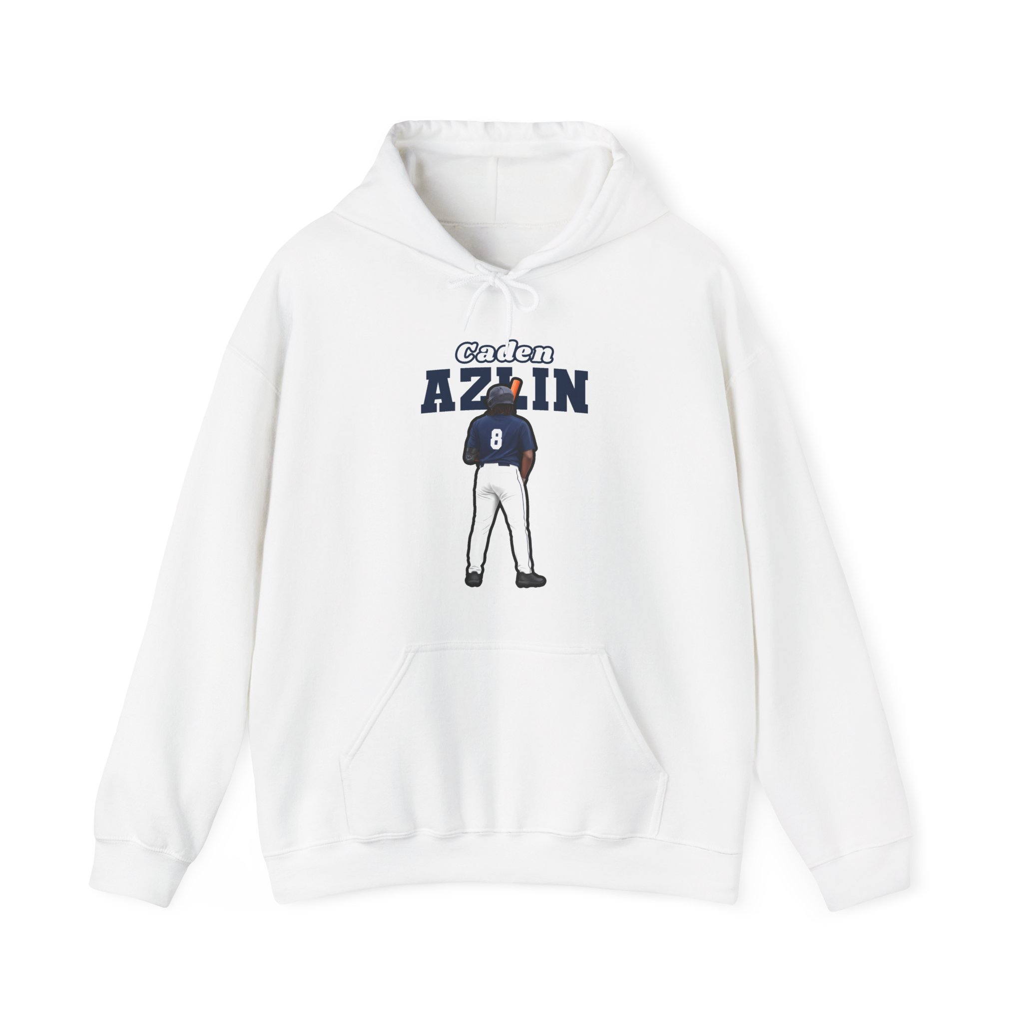 Hoodie — character_name_arch in White