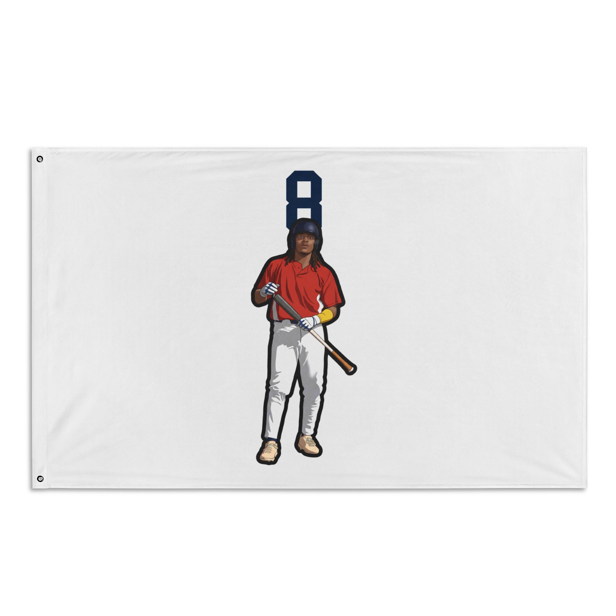 Flag (35 × 56 in) — character_number_top in Classic