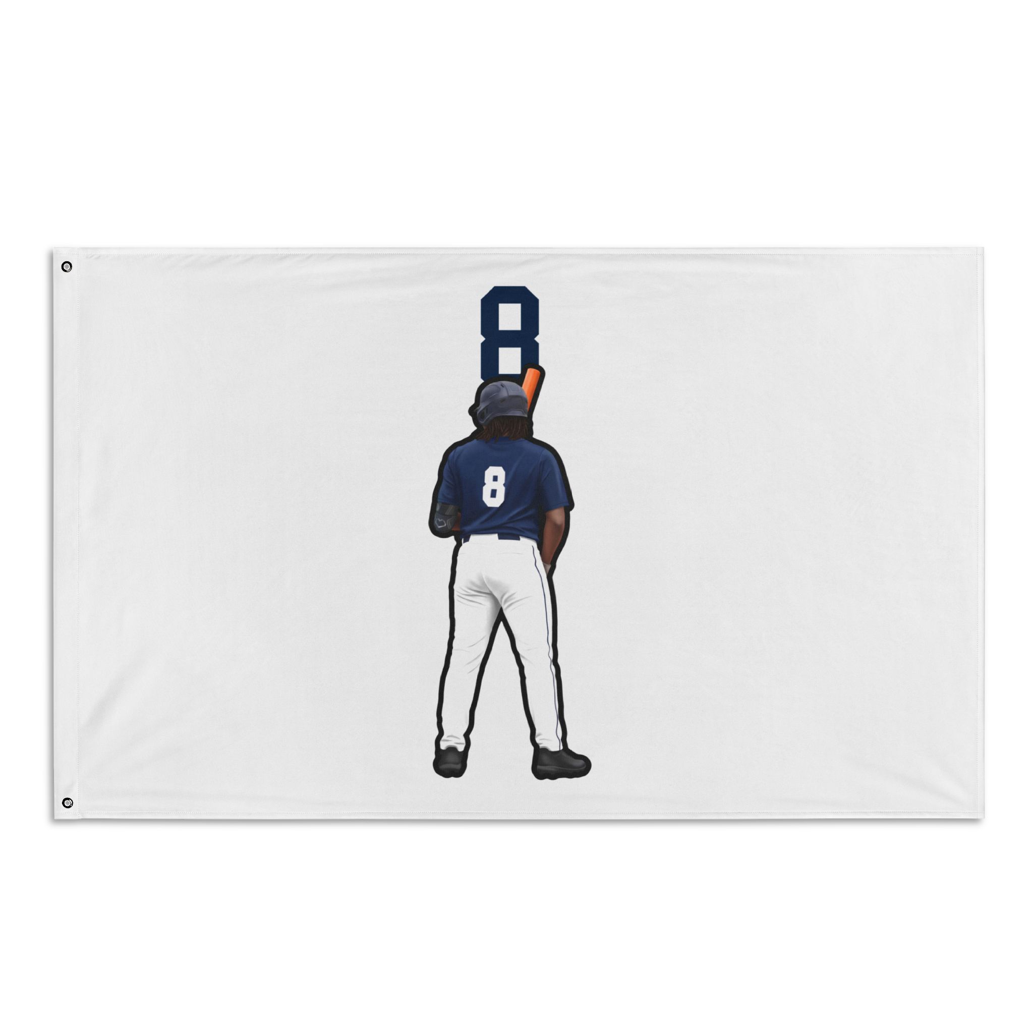 Flag (35 × 56 in) — character_number_top in Classic