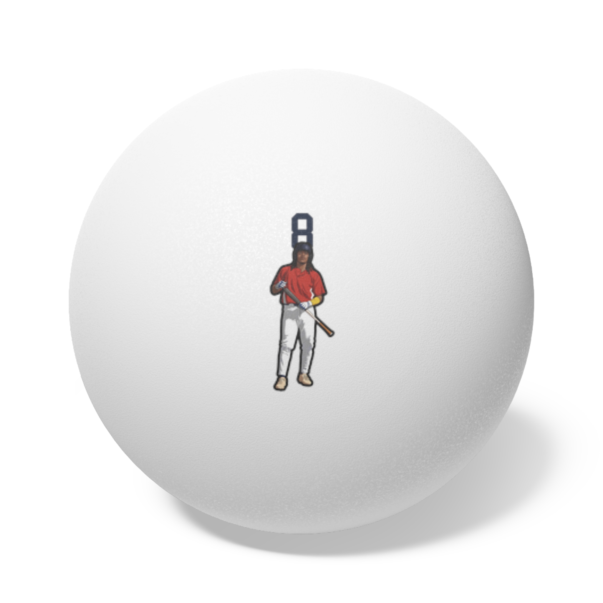 Ping Pong Balls, 6 pcs — character_number_top in White