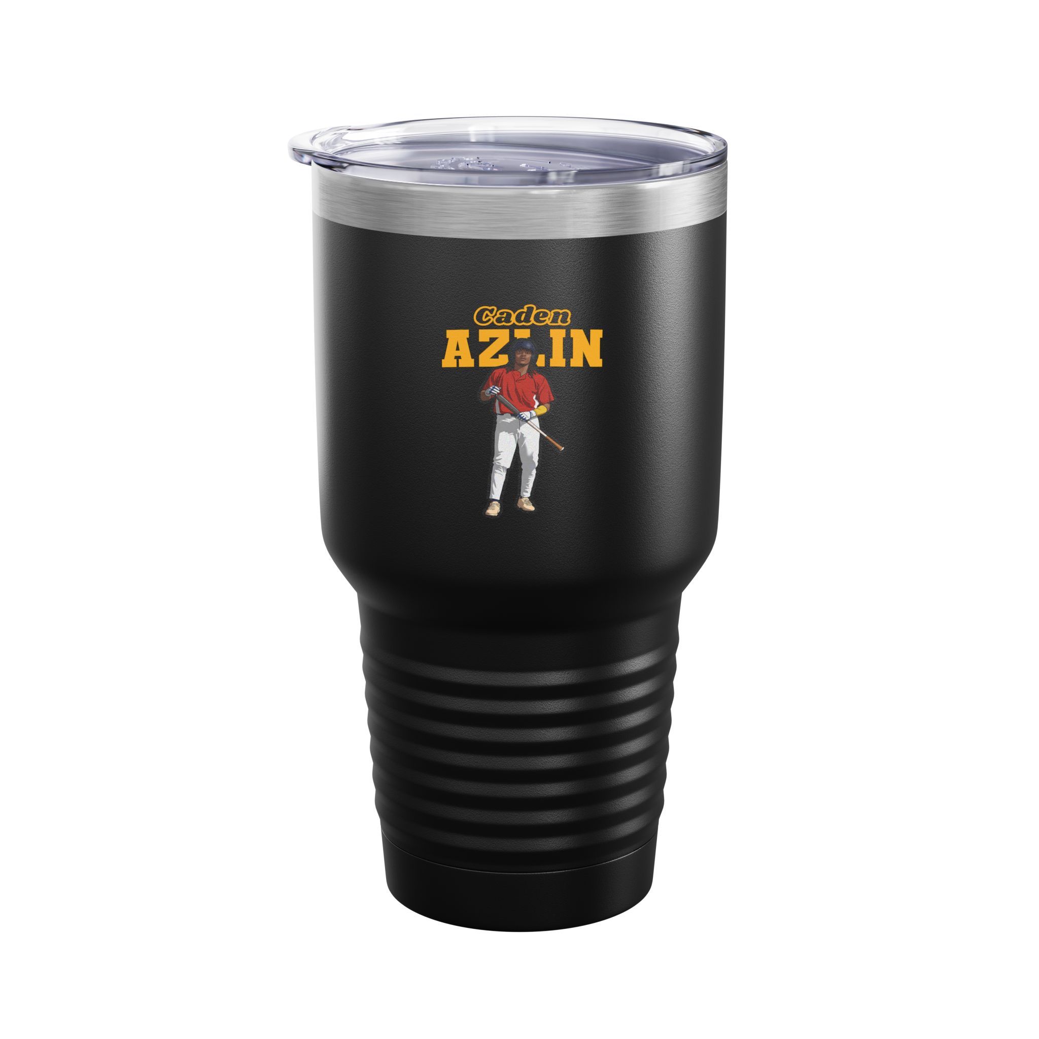 30oz Tumbler — character_name_arch in Black