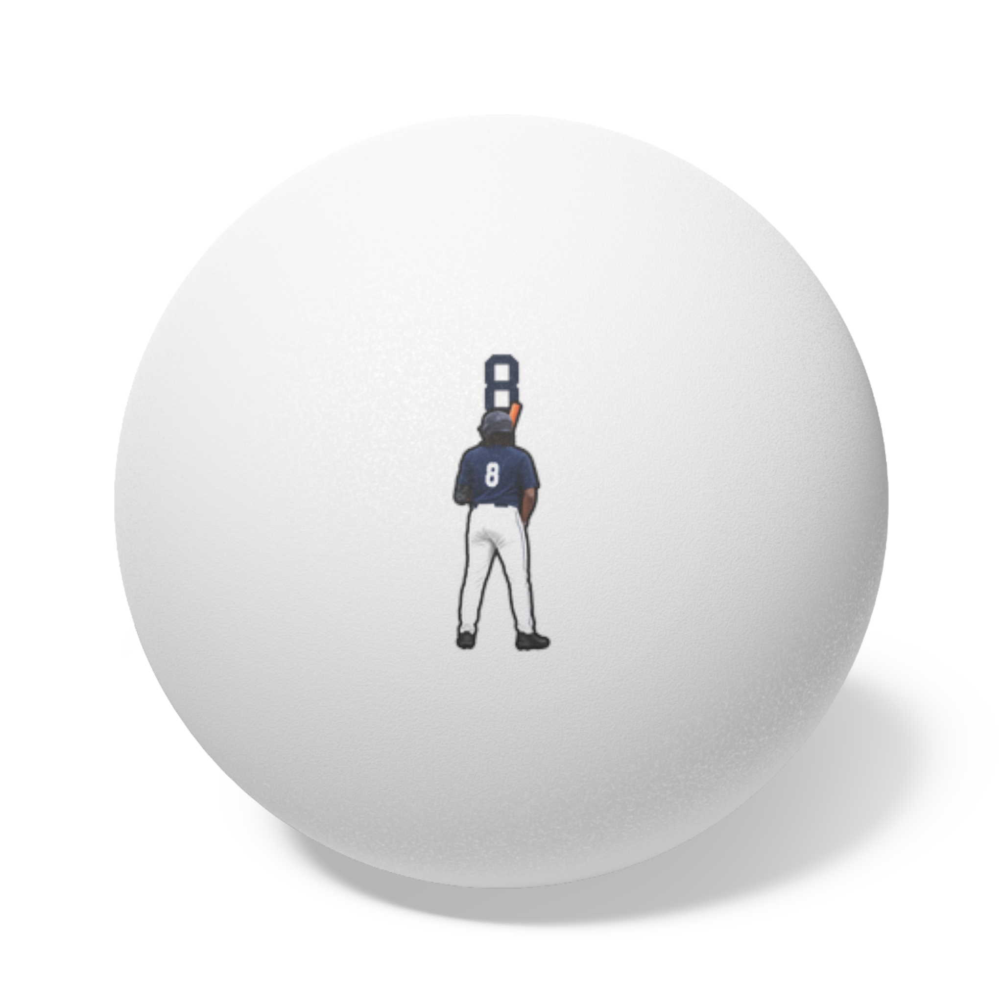 Ping Pong Balls, 6 pcs — character_number_top in White