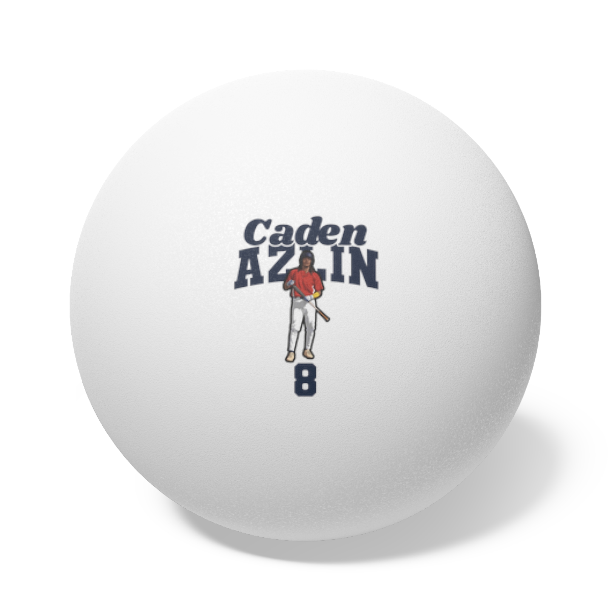 Ping Pong Balls, 6 pcs — character_signature_arch in White