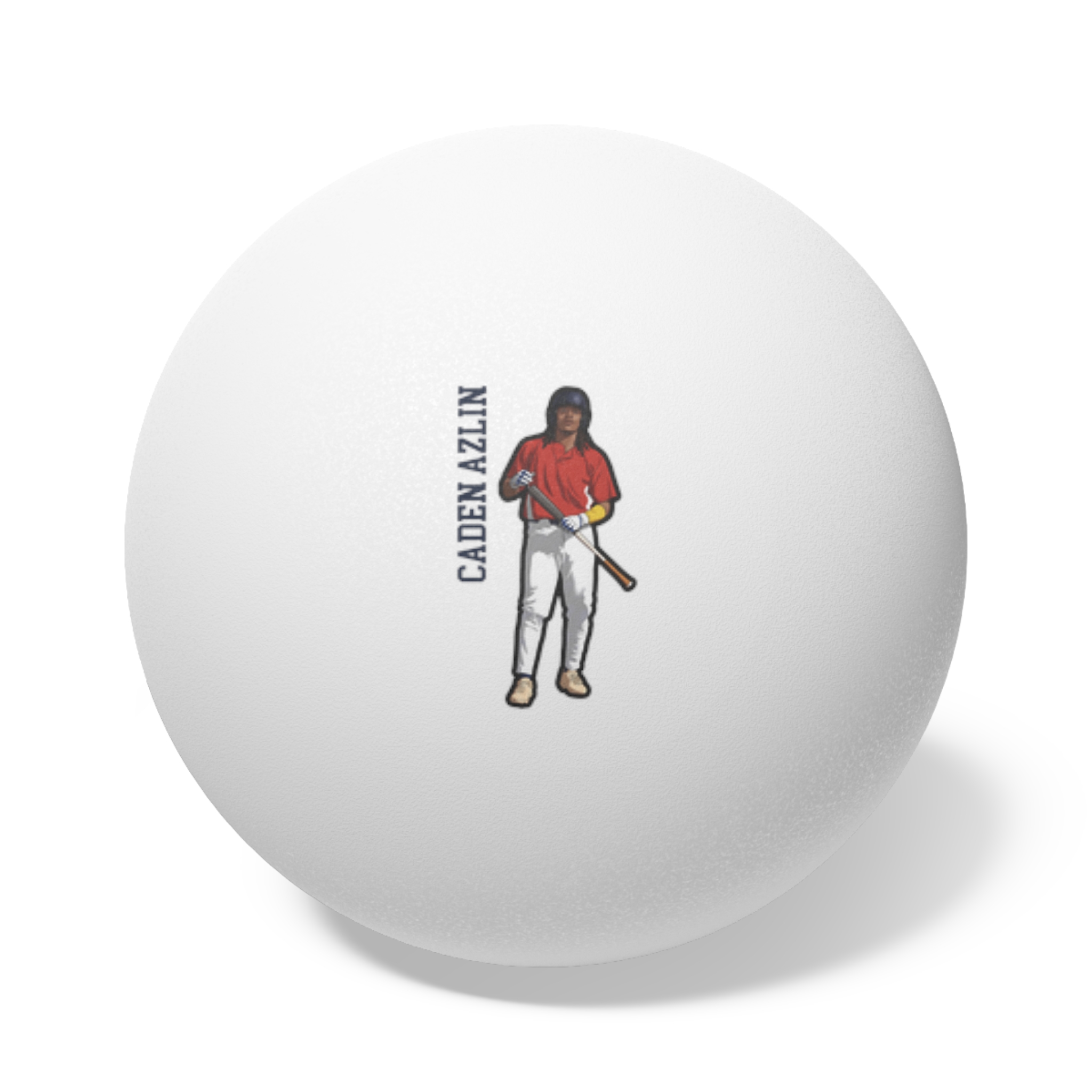 Ping Pong Balls, 6 pcs — character_name_vertical in White