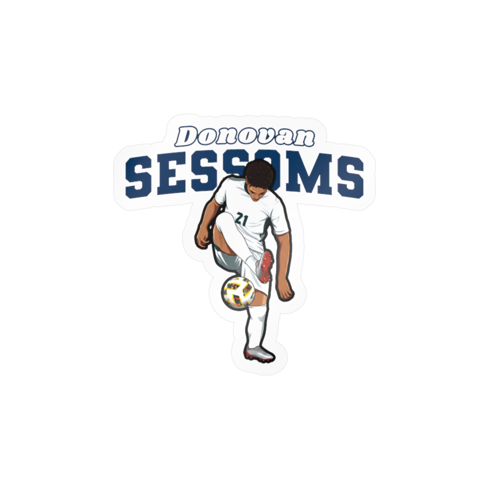 Vinyl Sticker — character_name_arch in Classic