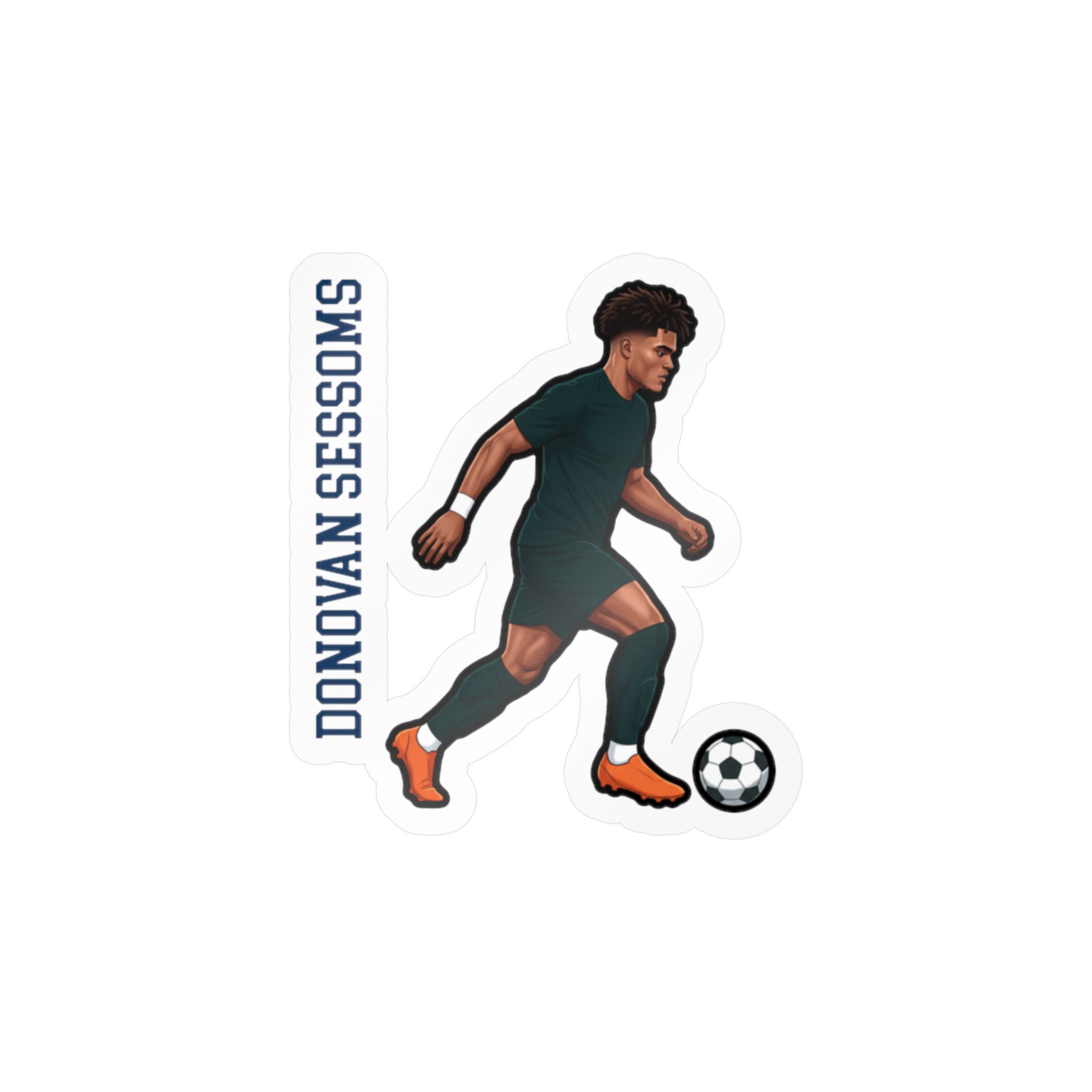 Vinyl Sticker — character_name_vertical in Classic