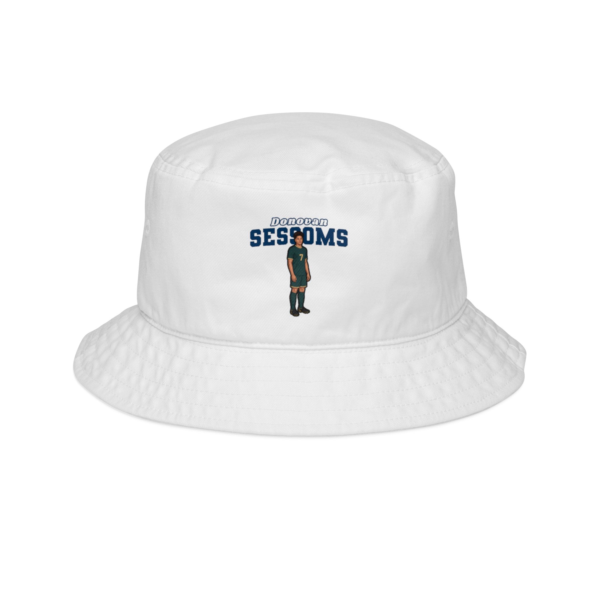 Bucket Hat — character_name_arch in White
