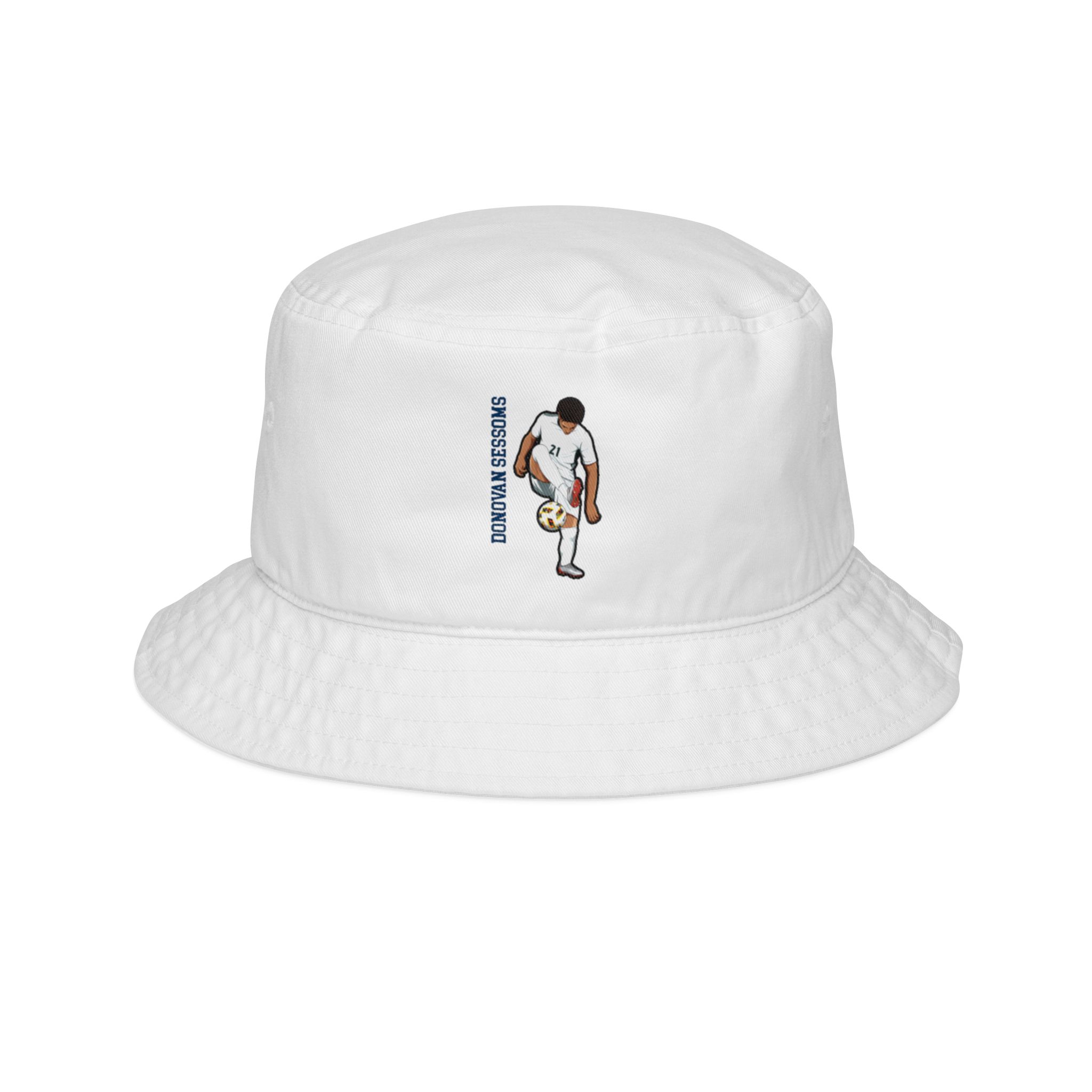 Bucket Hat — character_name_vertical in White