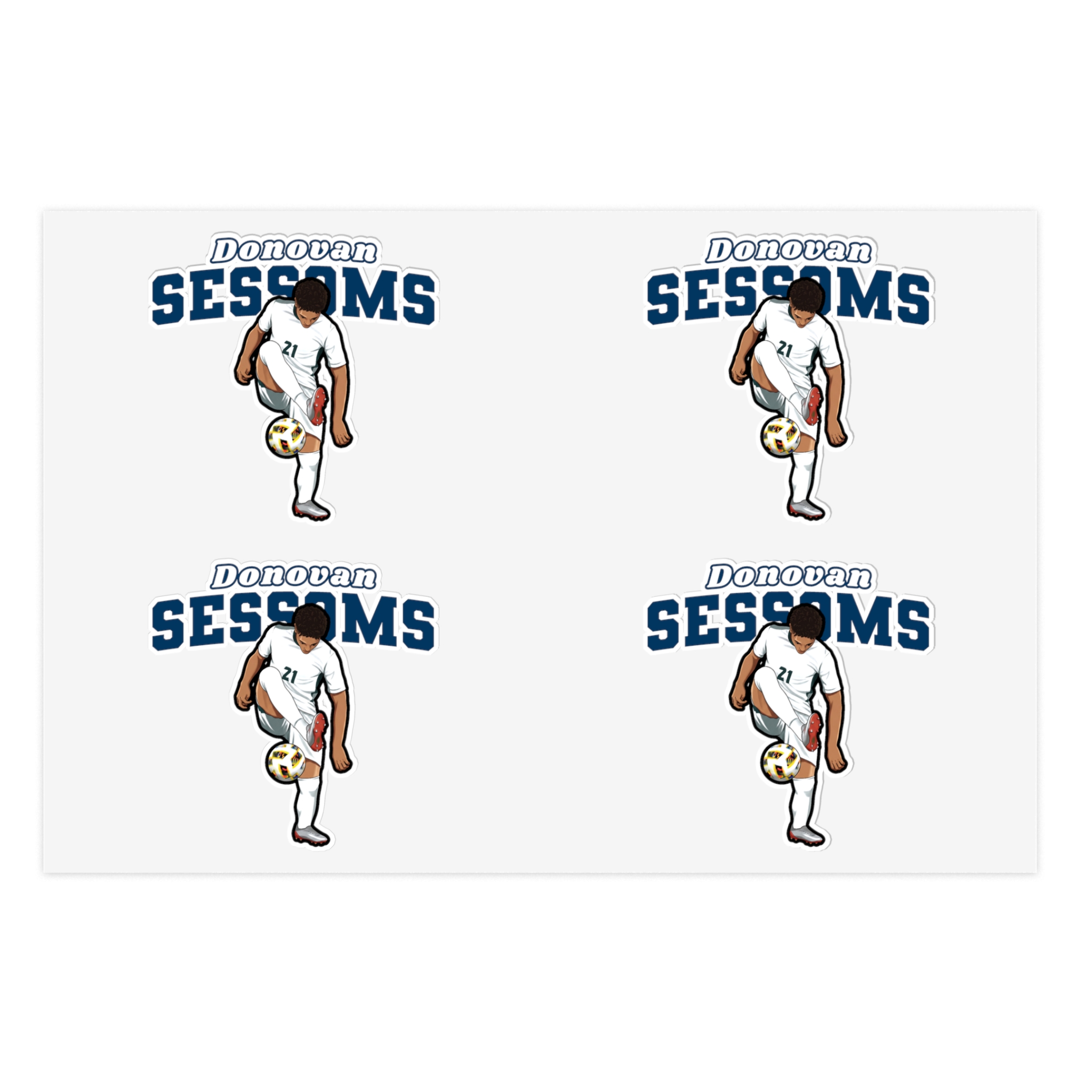 Sticker Sheet — character_name_arch in Classic