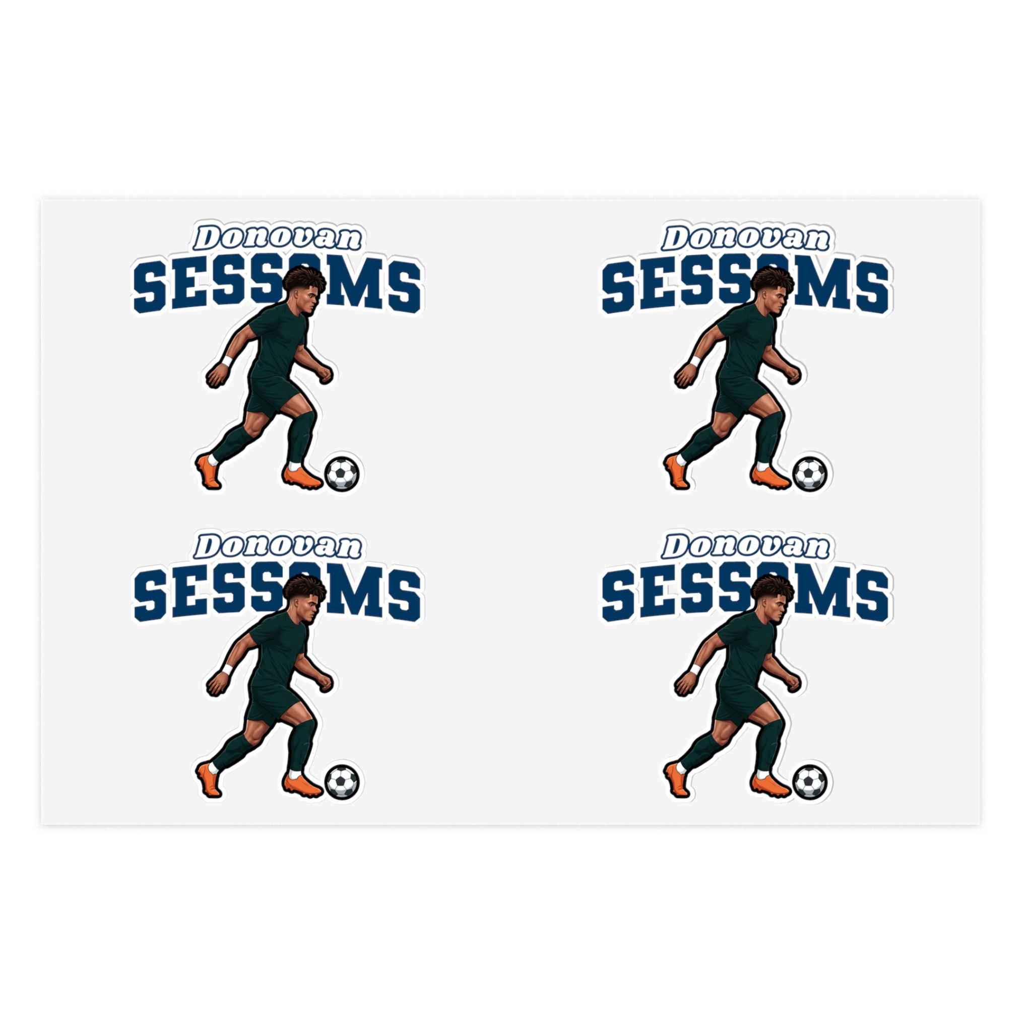 Sticker Sheet — character_name_arch in Classic