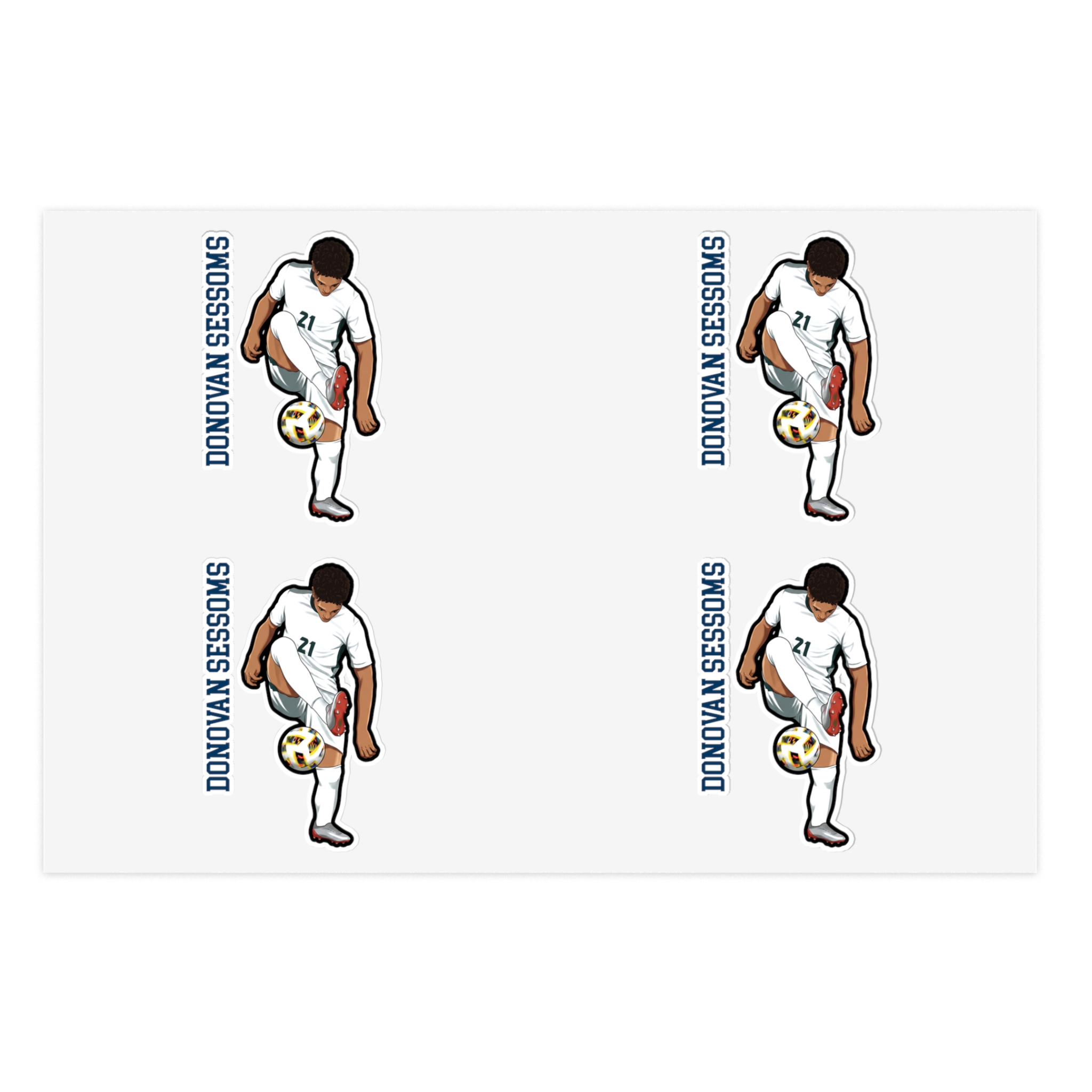 Sticker Sheet — character_name_vertical in Classic