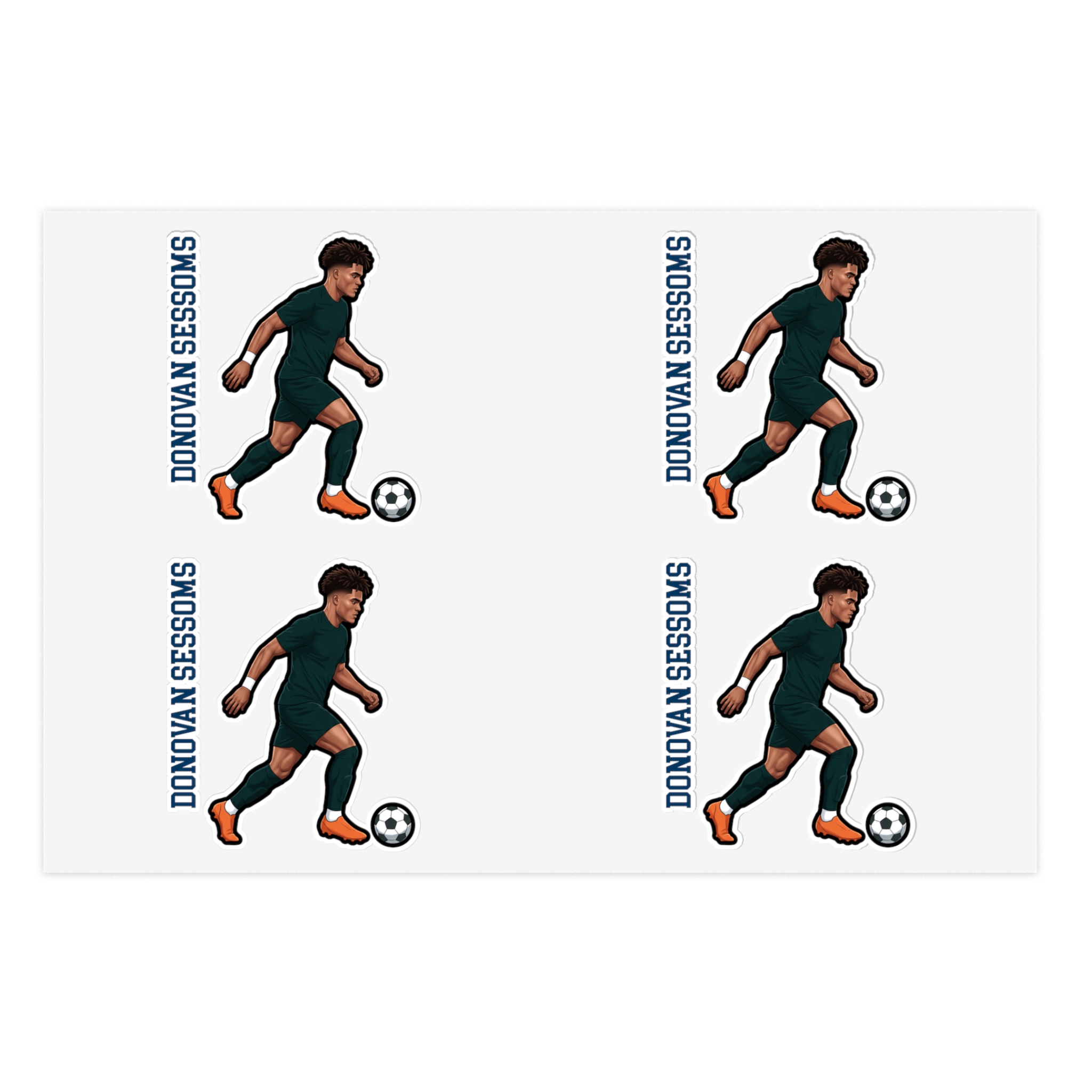 Sticker Sheet — character_name_vertical in Classic