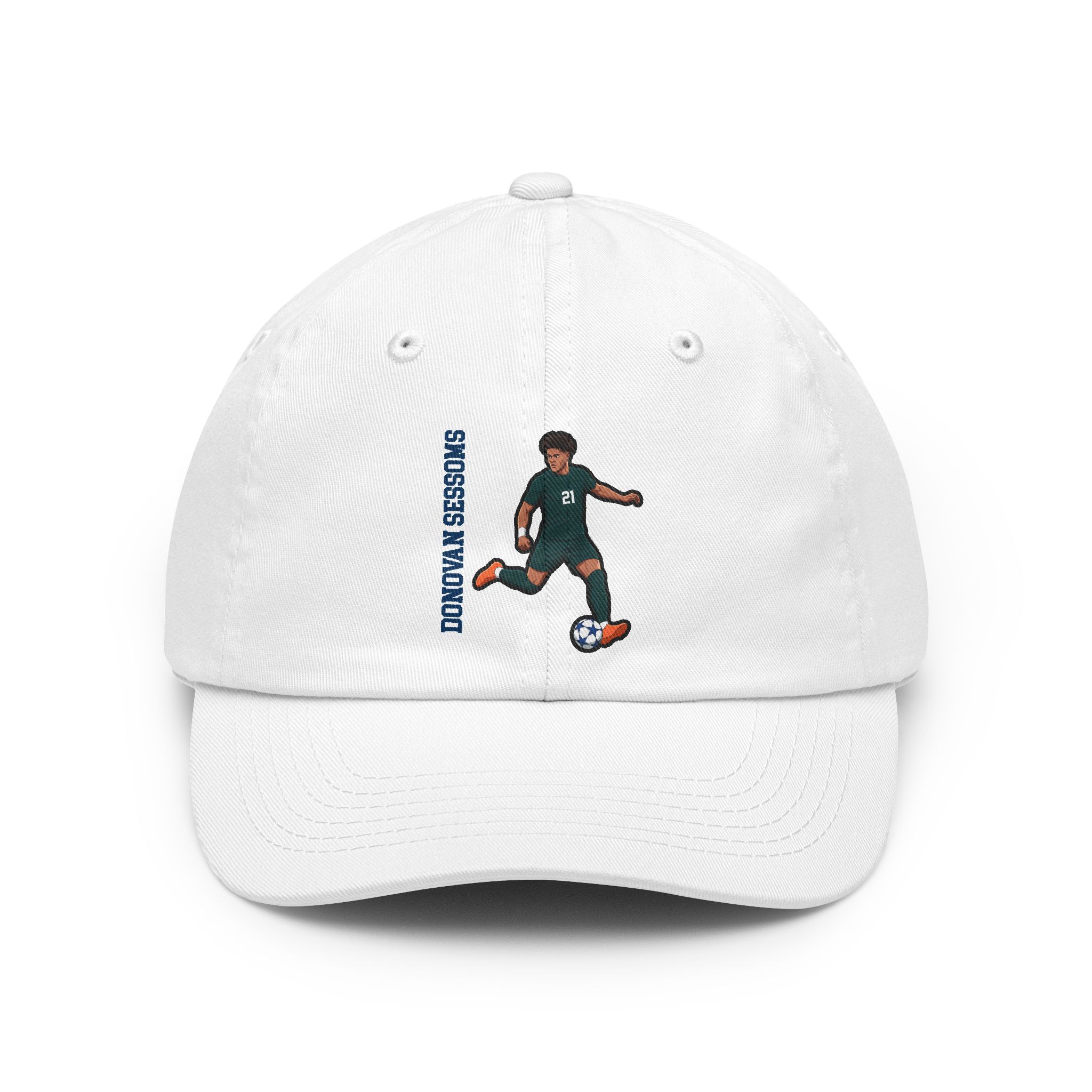 Classic Cap — character_name_vertical in White