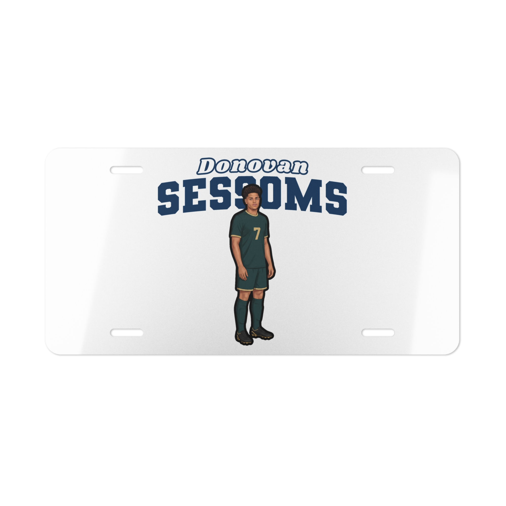 License Plate — character_name_arch in Classic