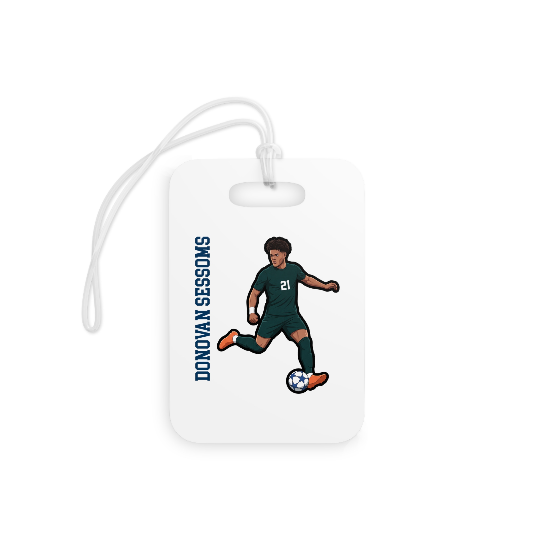 Bag Tag — character_name_vertical in Classic