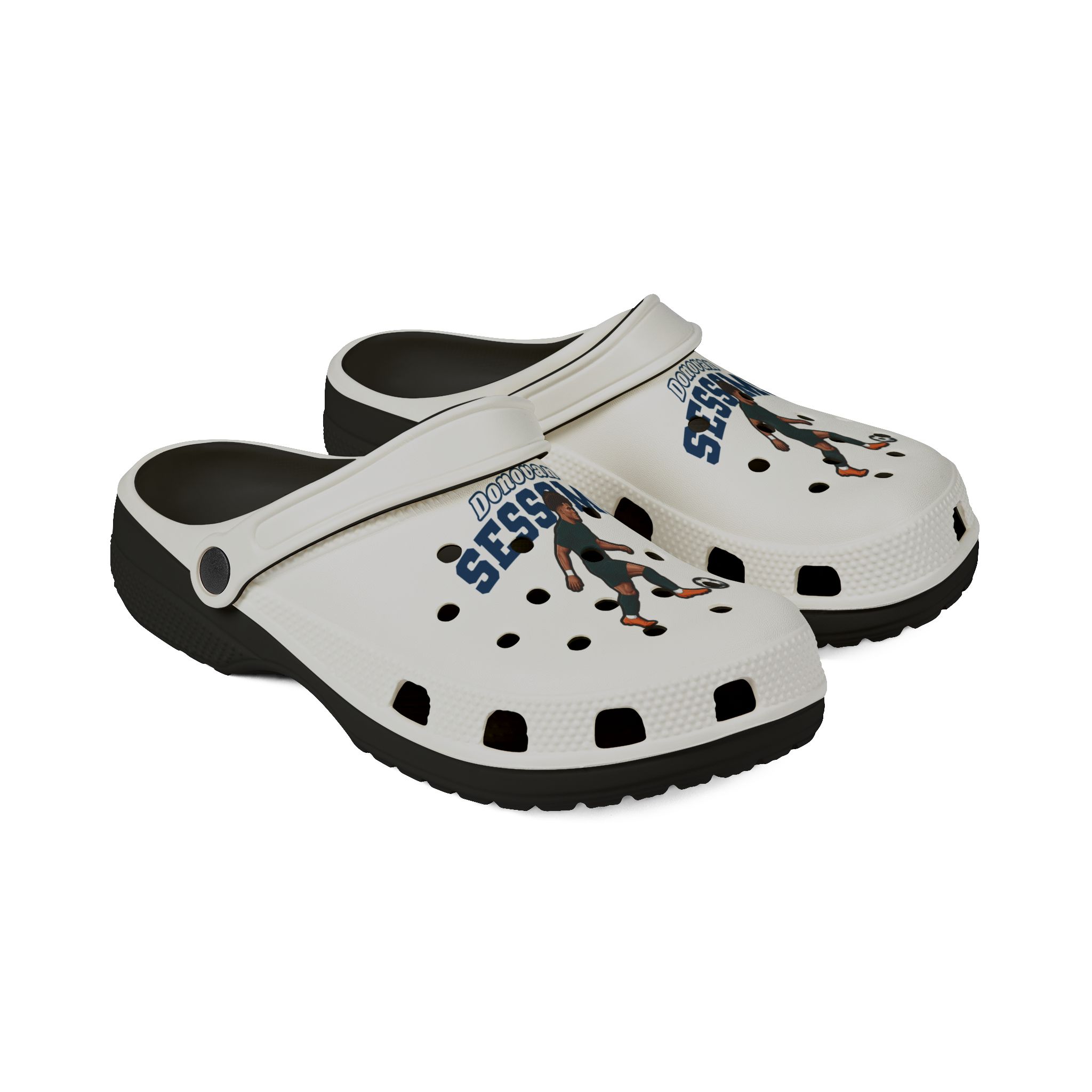 Rubber Clogs — character_name_arch in Black