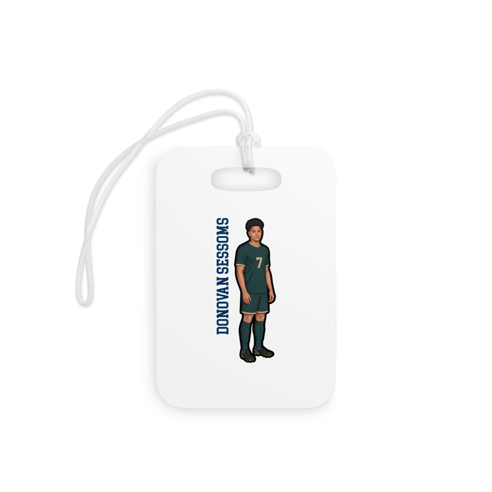 Bag Tag — character_name_vertical in Classic