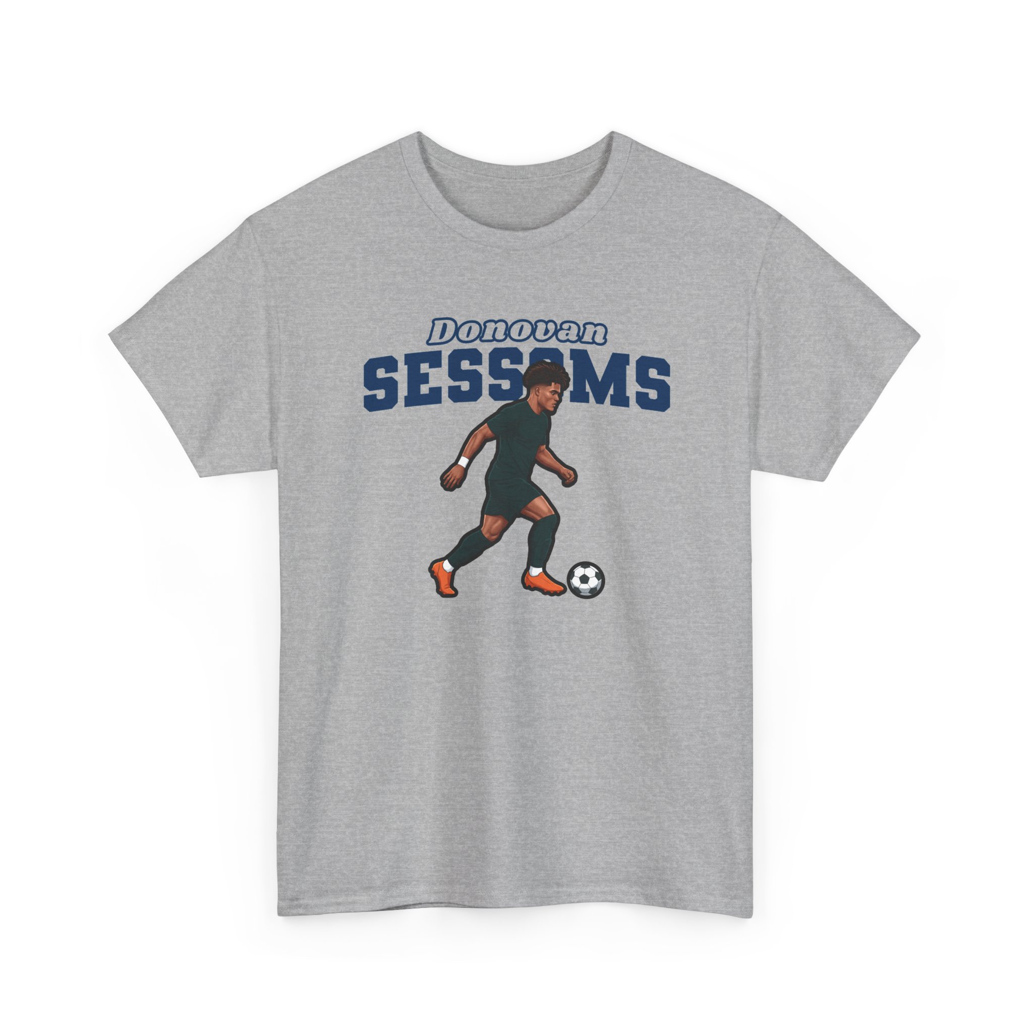 Tee — character_name_arch in Grey