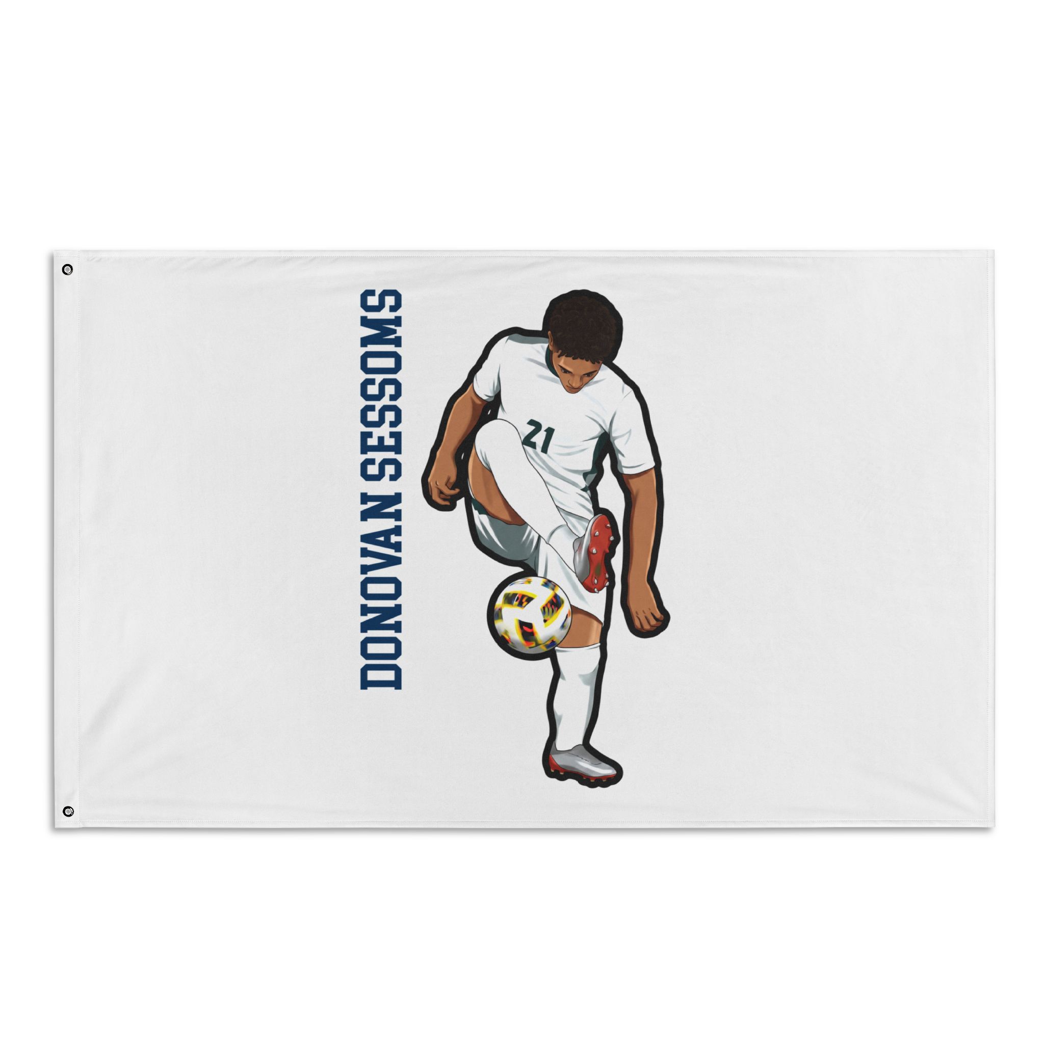 Flag (35 × 56 in) — character_name_vertical in Classic