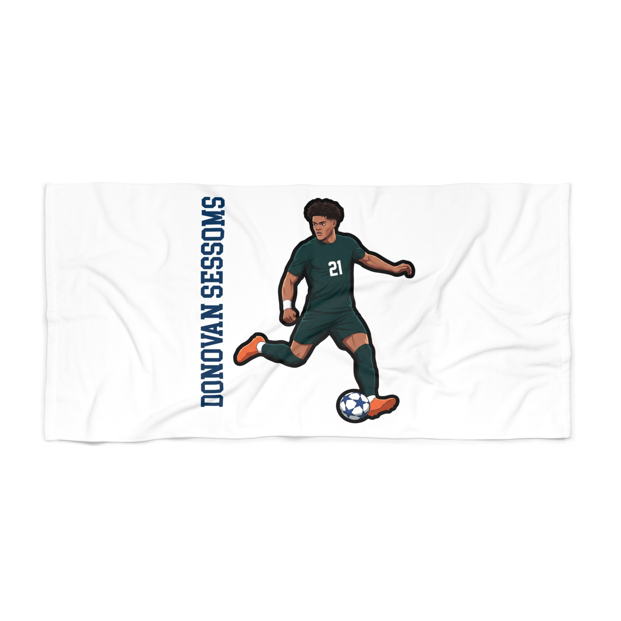 Beach Towel — character_name_vertical in Classic