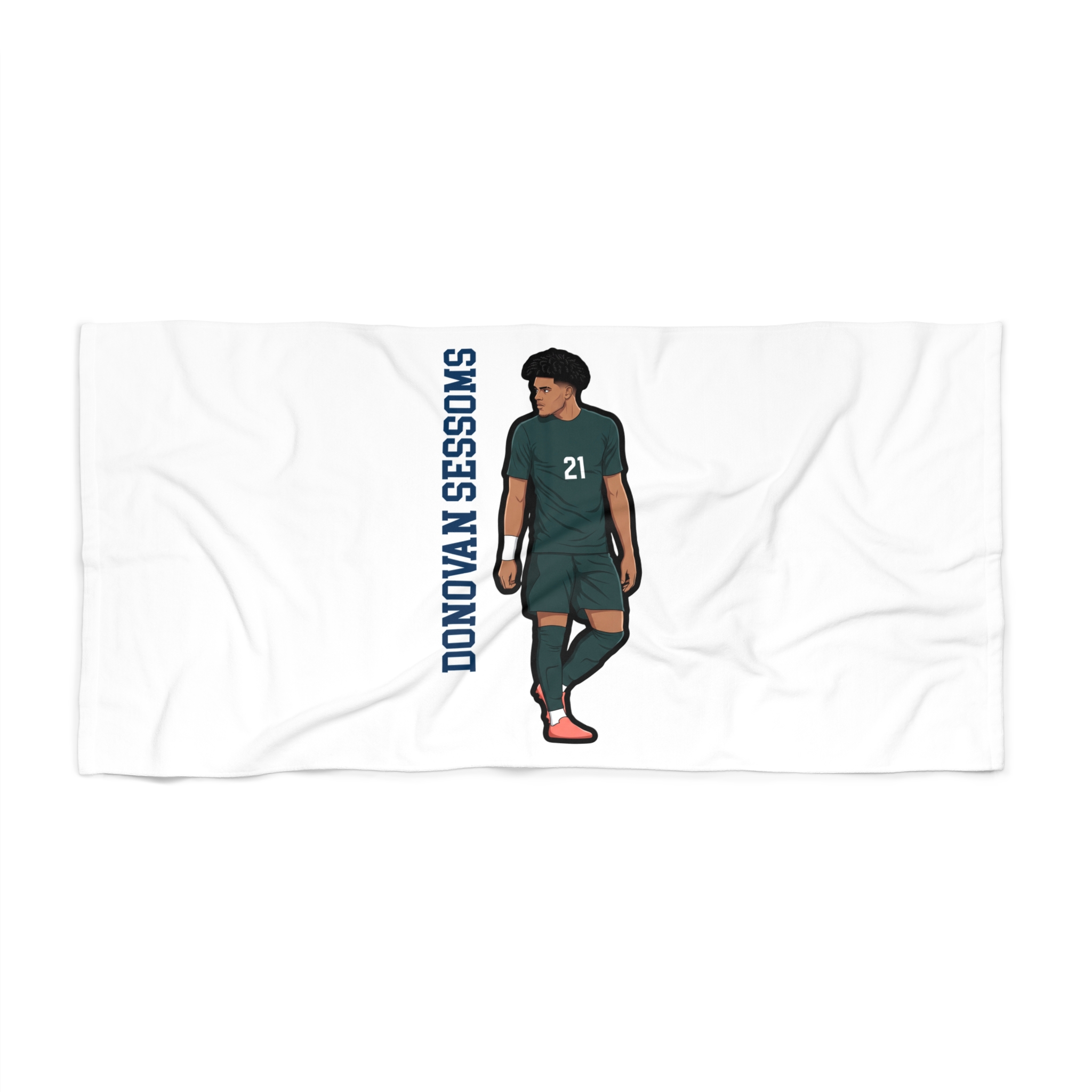 Beach Towel — character_name_vertical in Classic