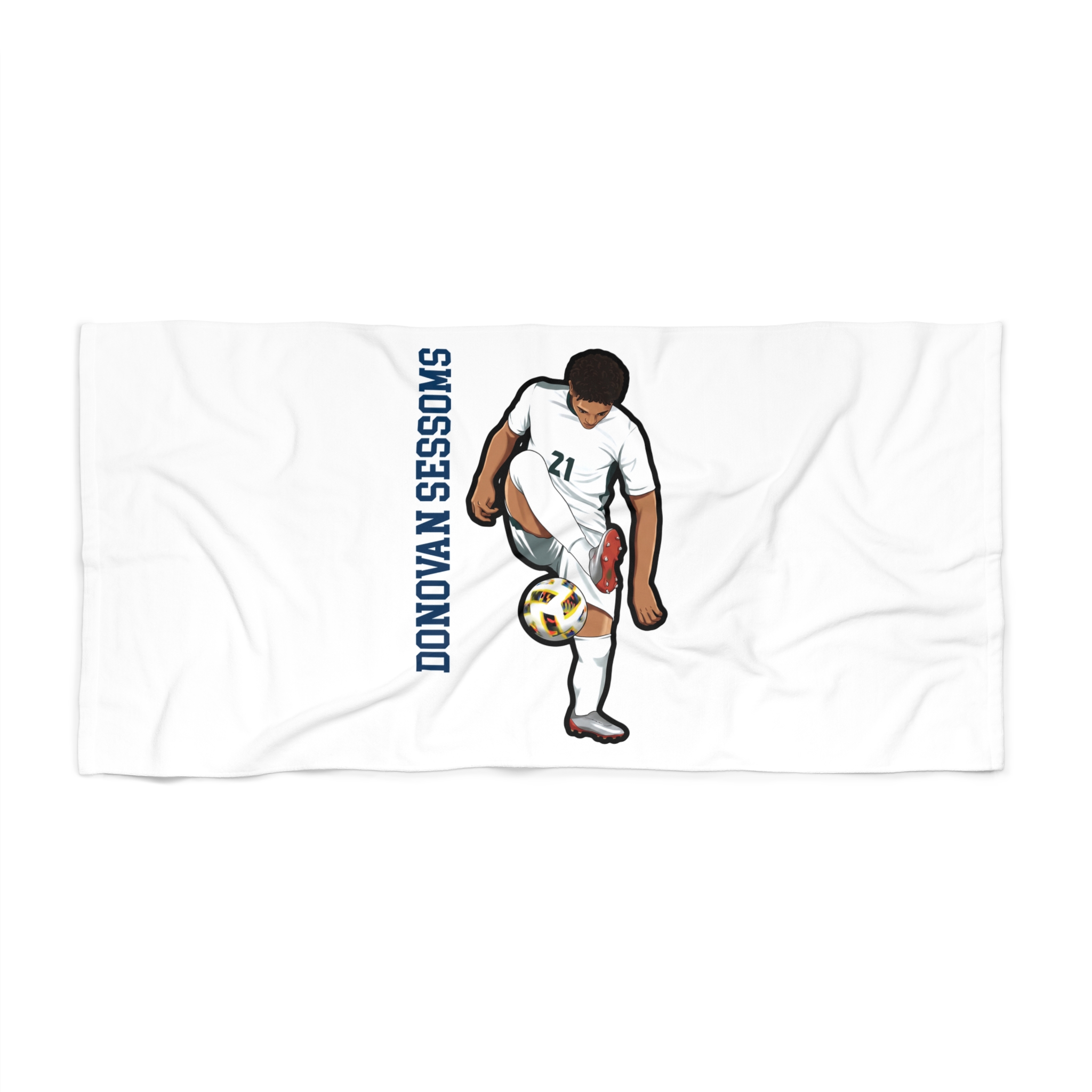 Beach Towel — character_name_vertical in Classic