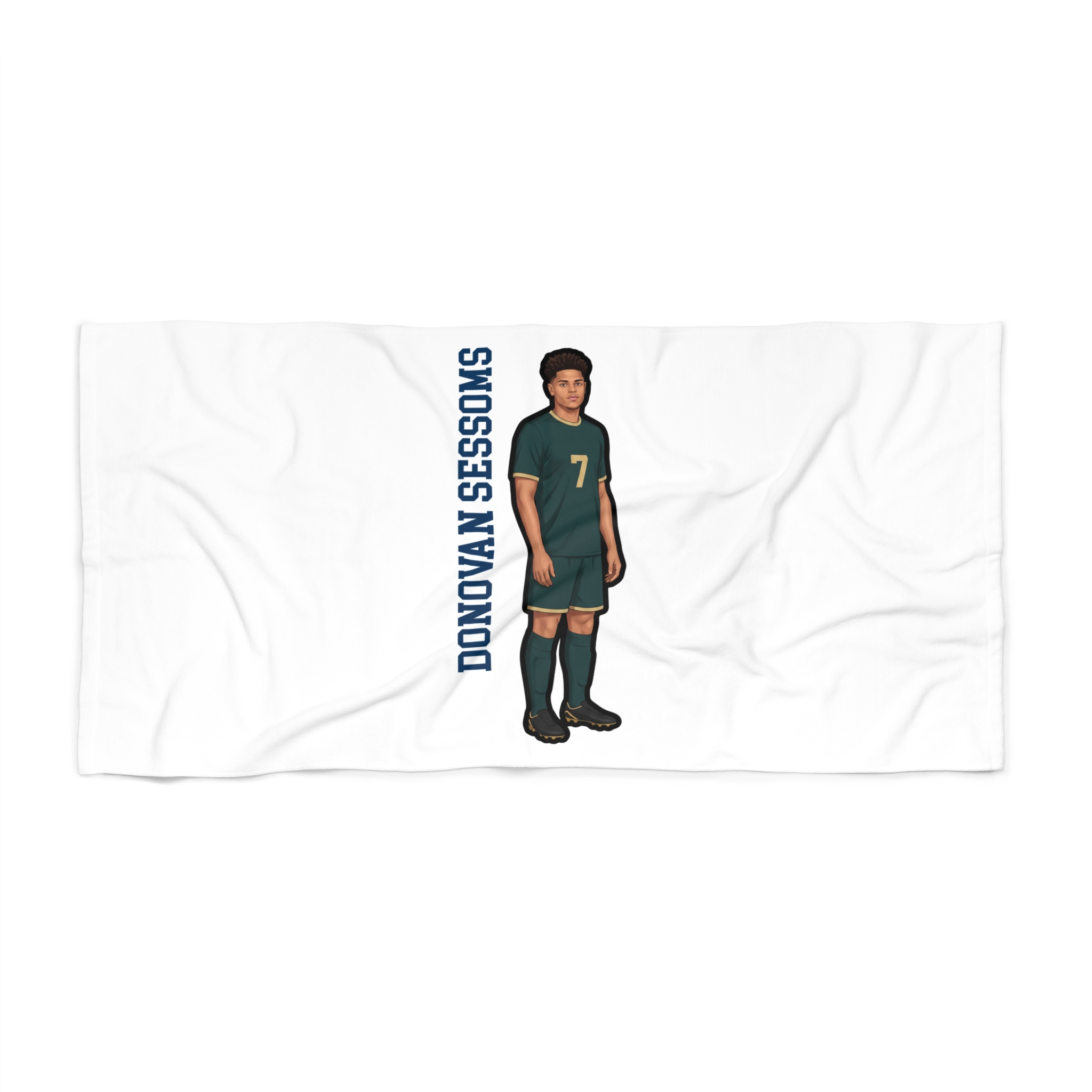 Beach Towel — character_name_vertical in Classic