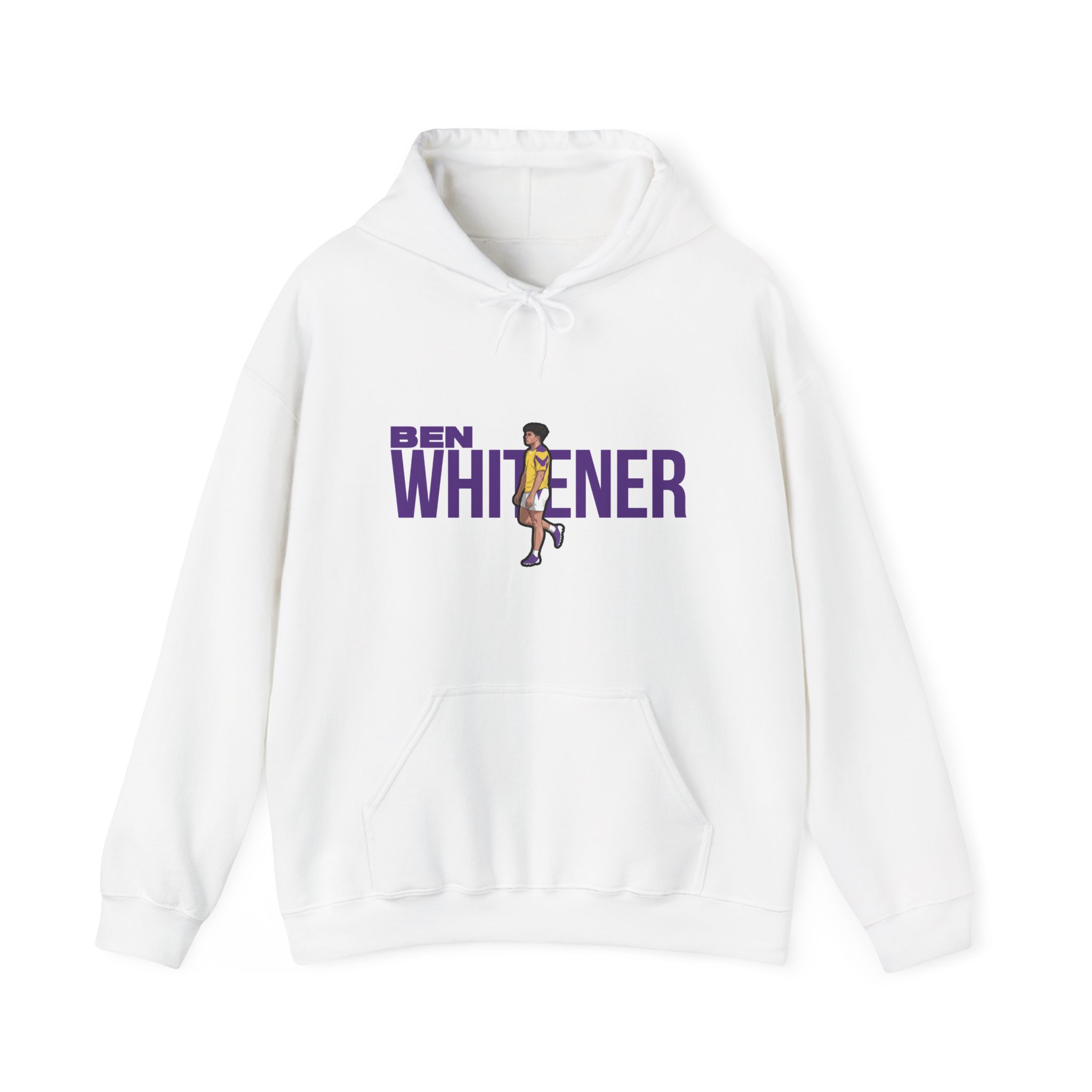 Hoodie — character_player_name in White