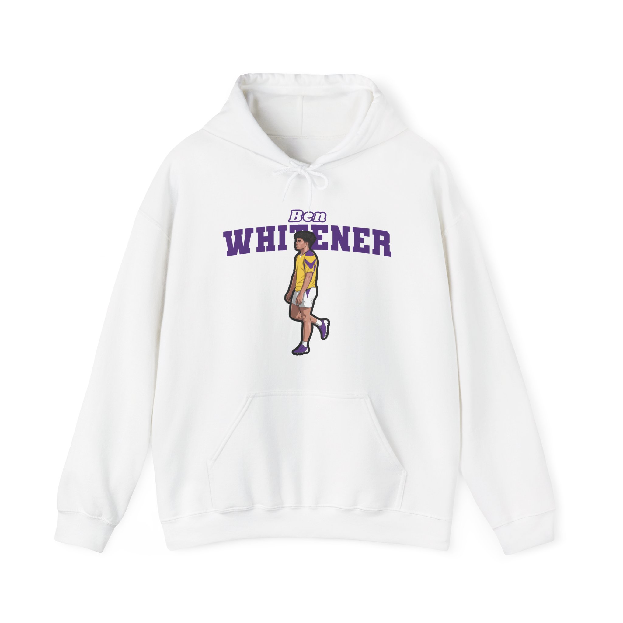 Hoodie — character_name_arch in White