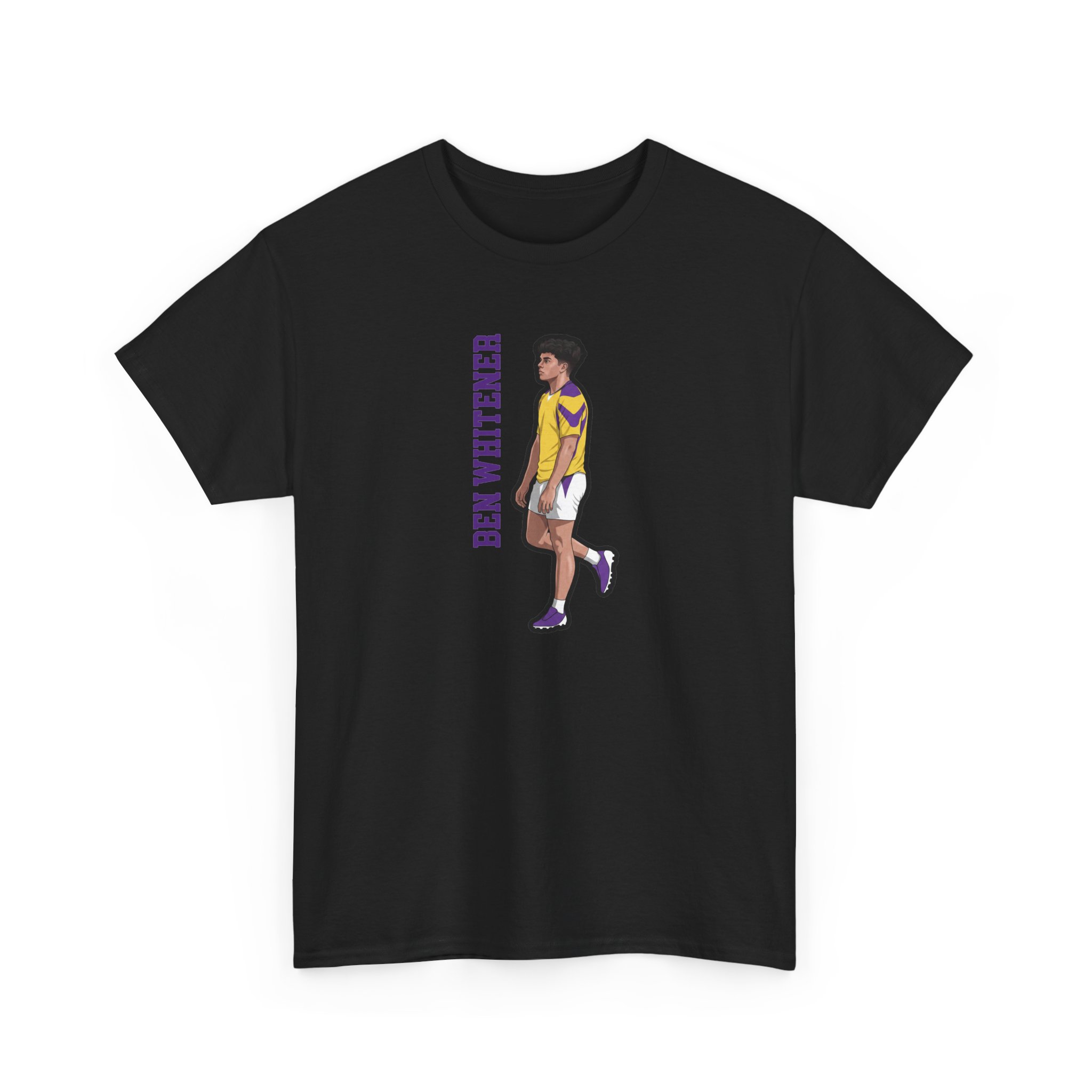 Tee — character_name_vertical in Black