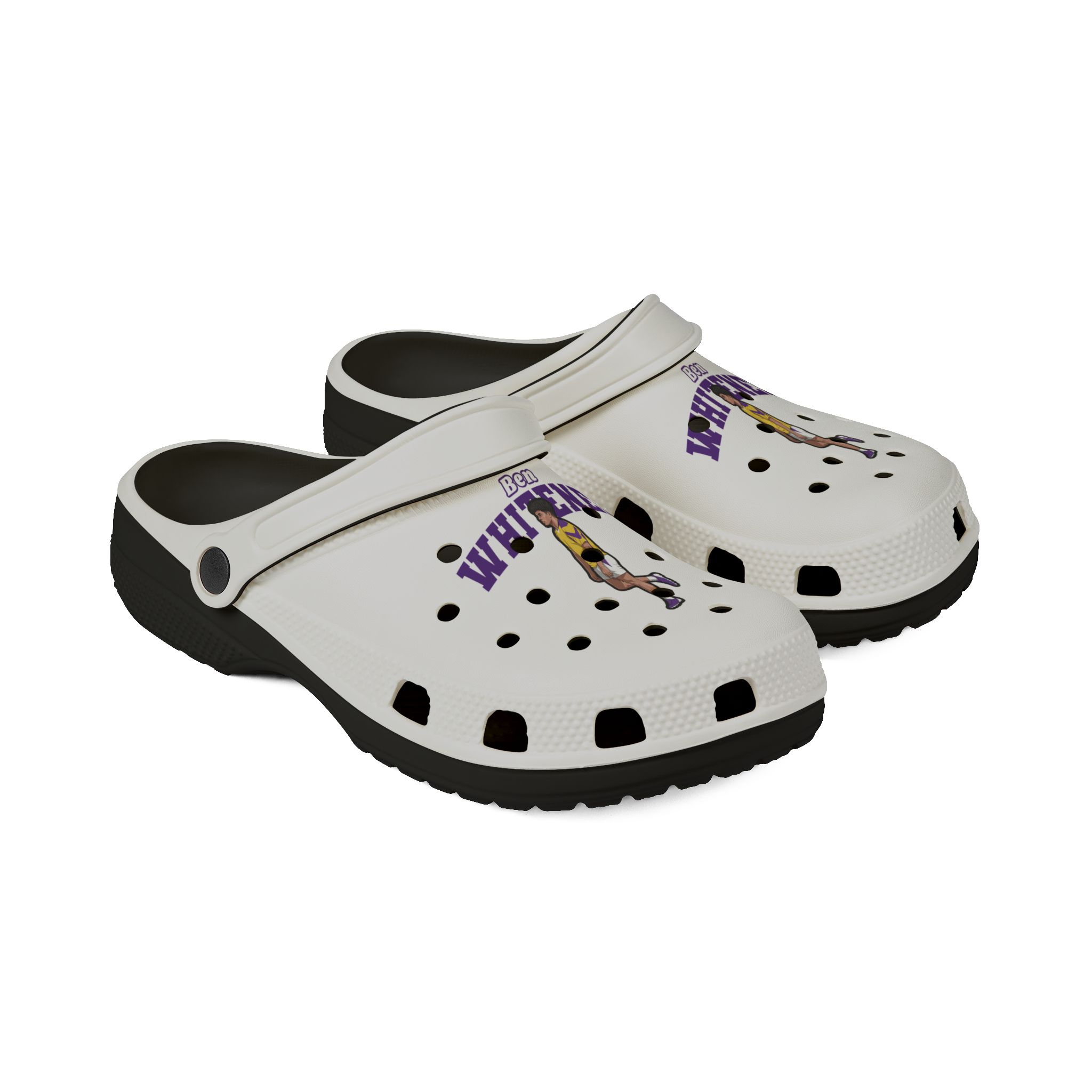 Rubber Clogs — character_name_arch in Black