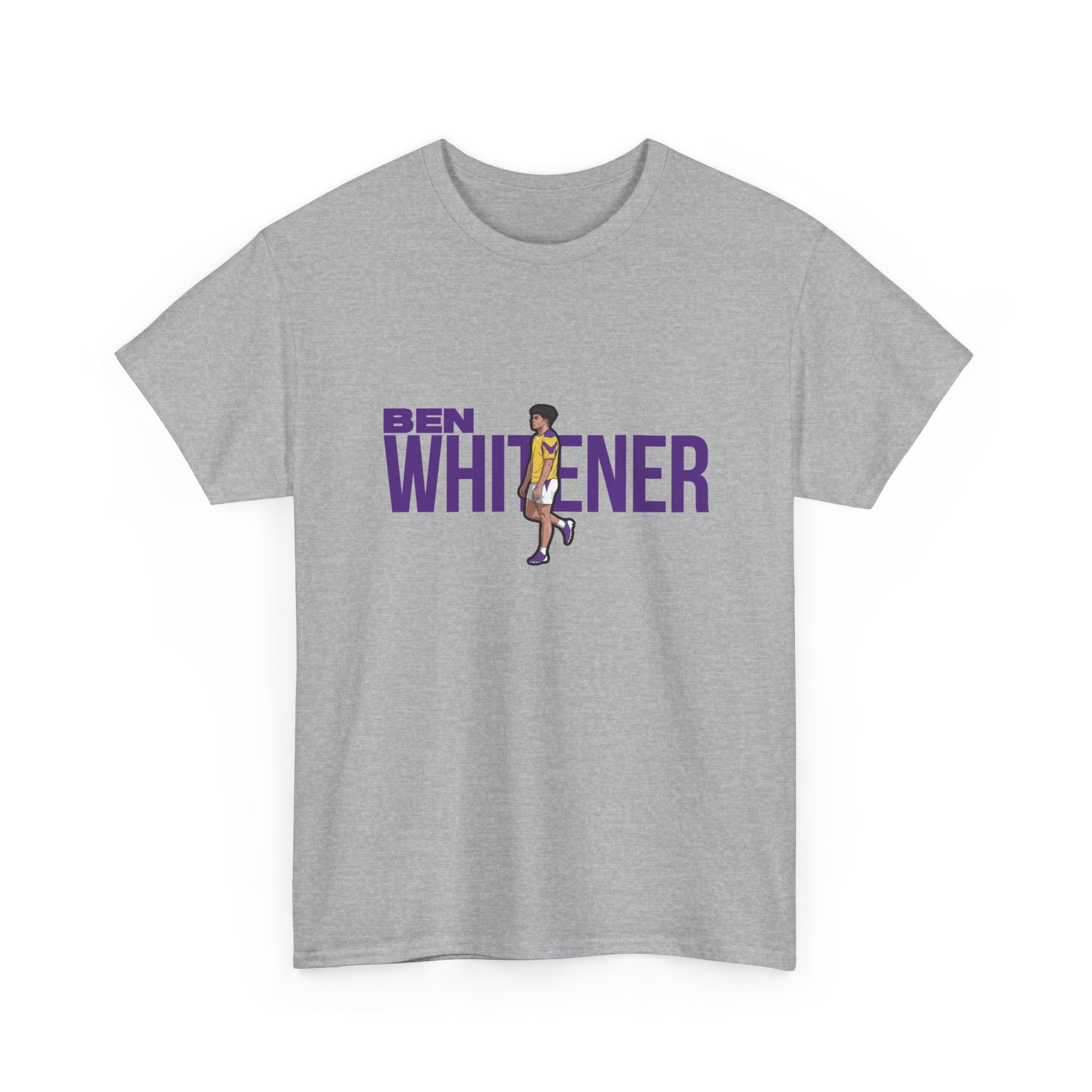 Tee — character_player_name in Grey