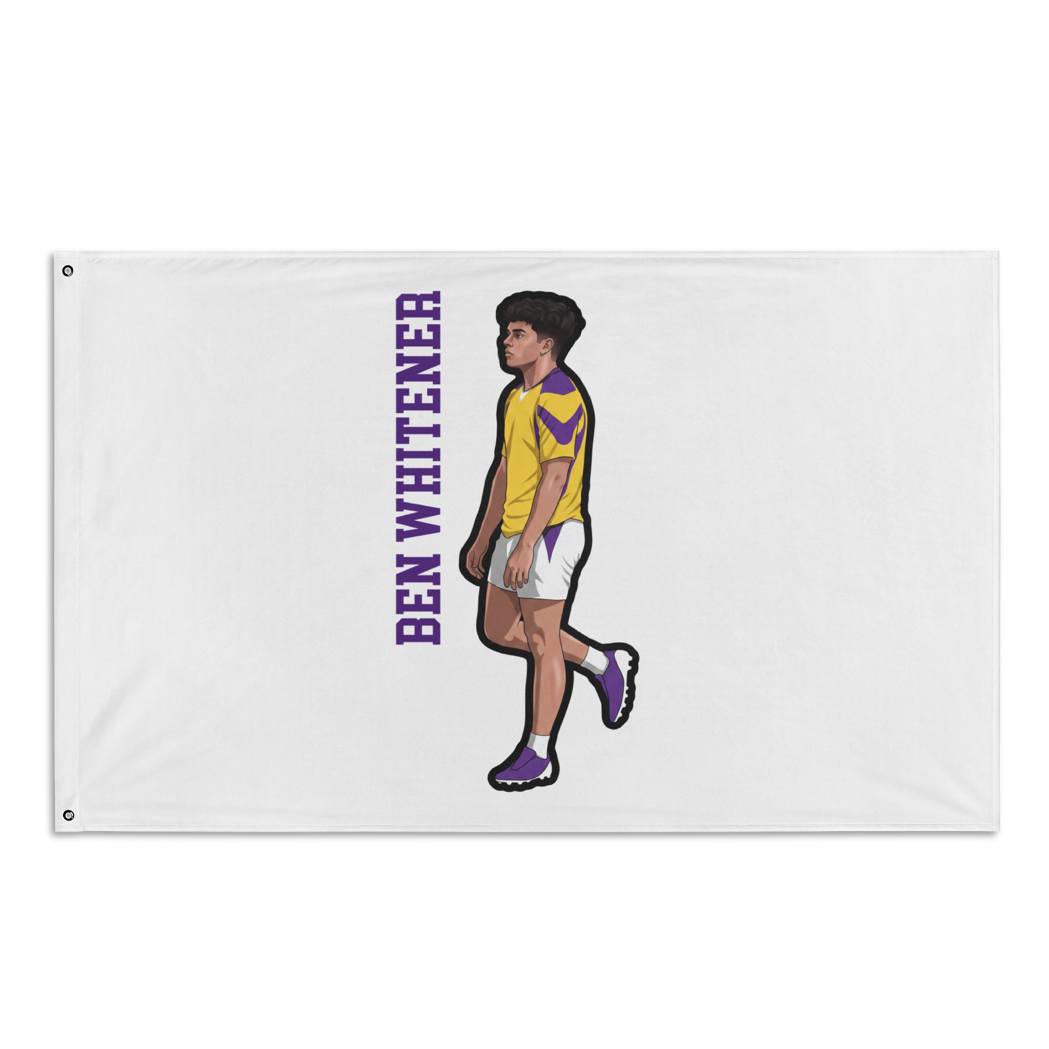 Flag (35 × 56 in) — character_name_vertical in Classic