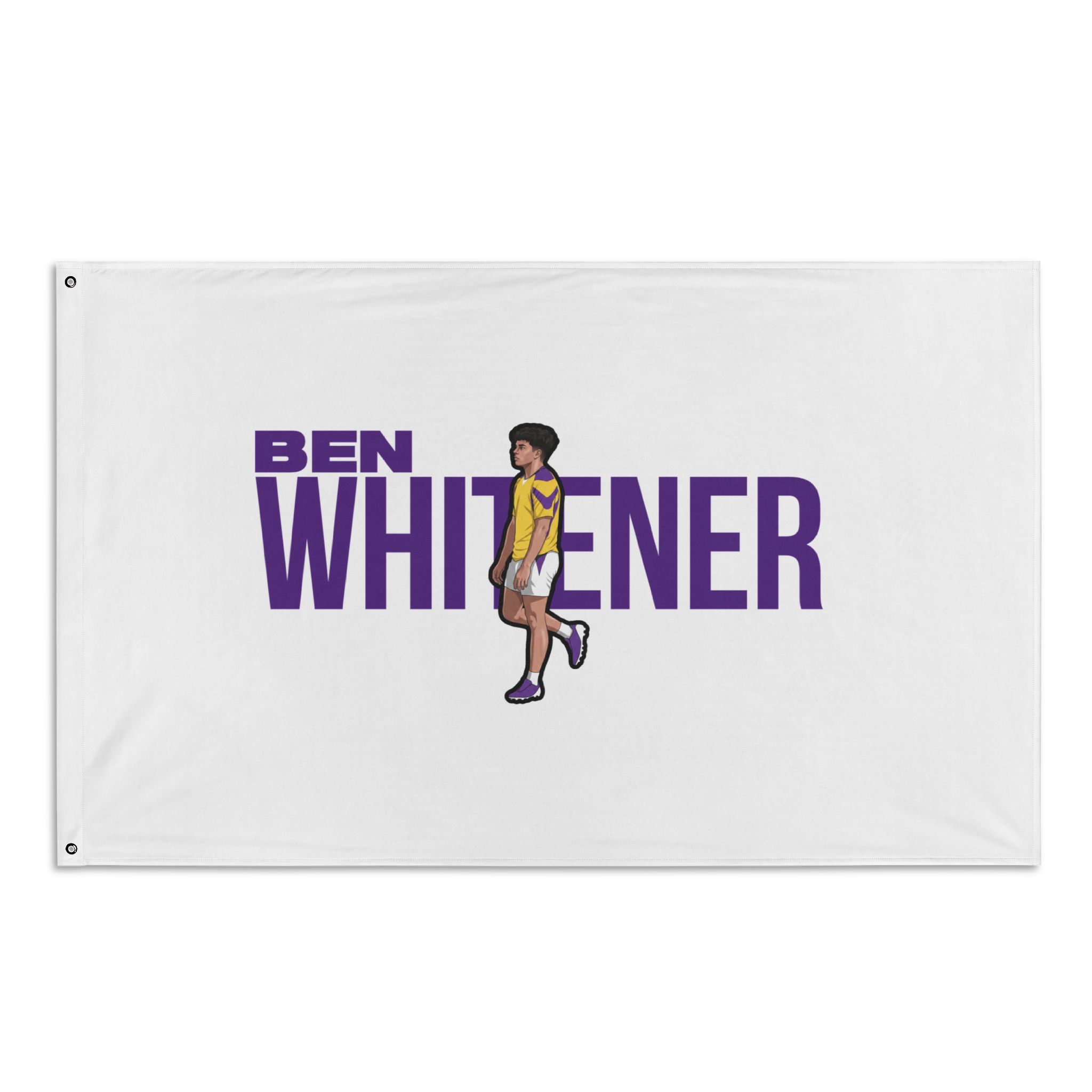 Flag (35 × 56 in) — character_player_name in Classic