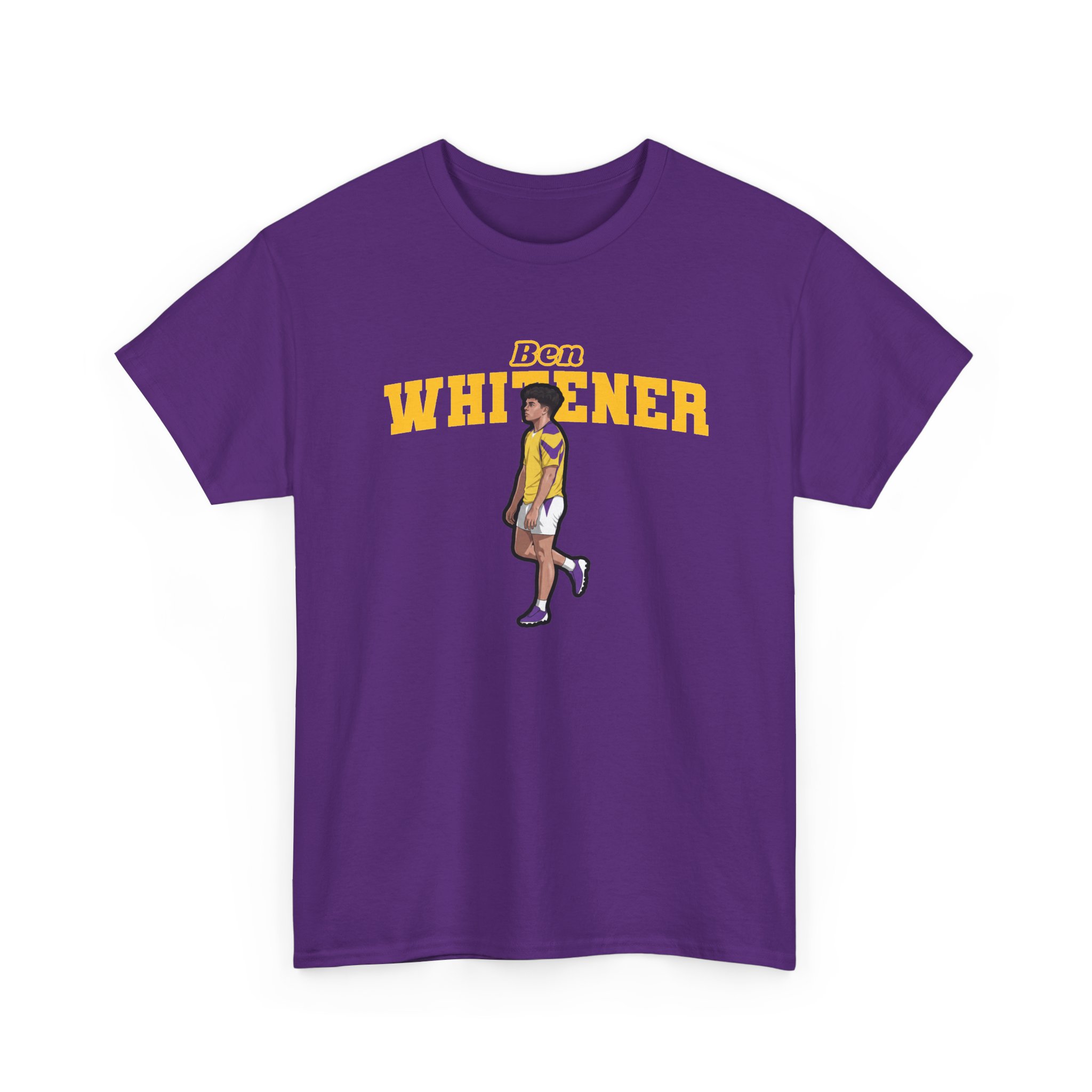 Tee — character_name_arch in Purple