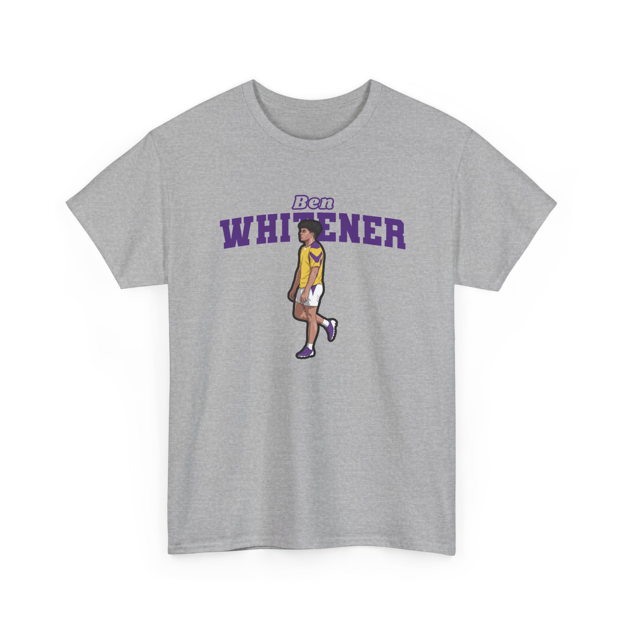 Tee — character_name_arch in Grey