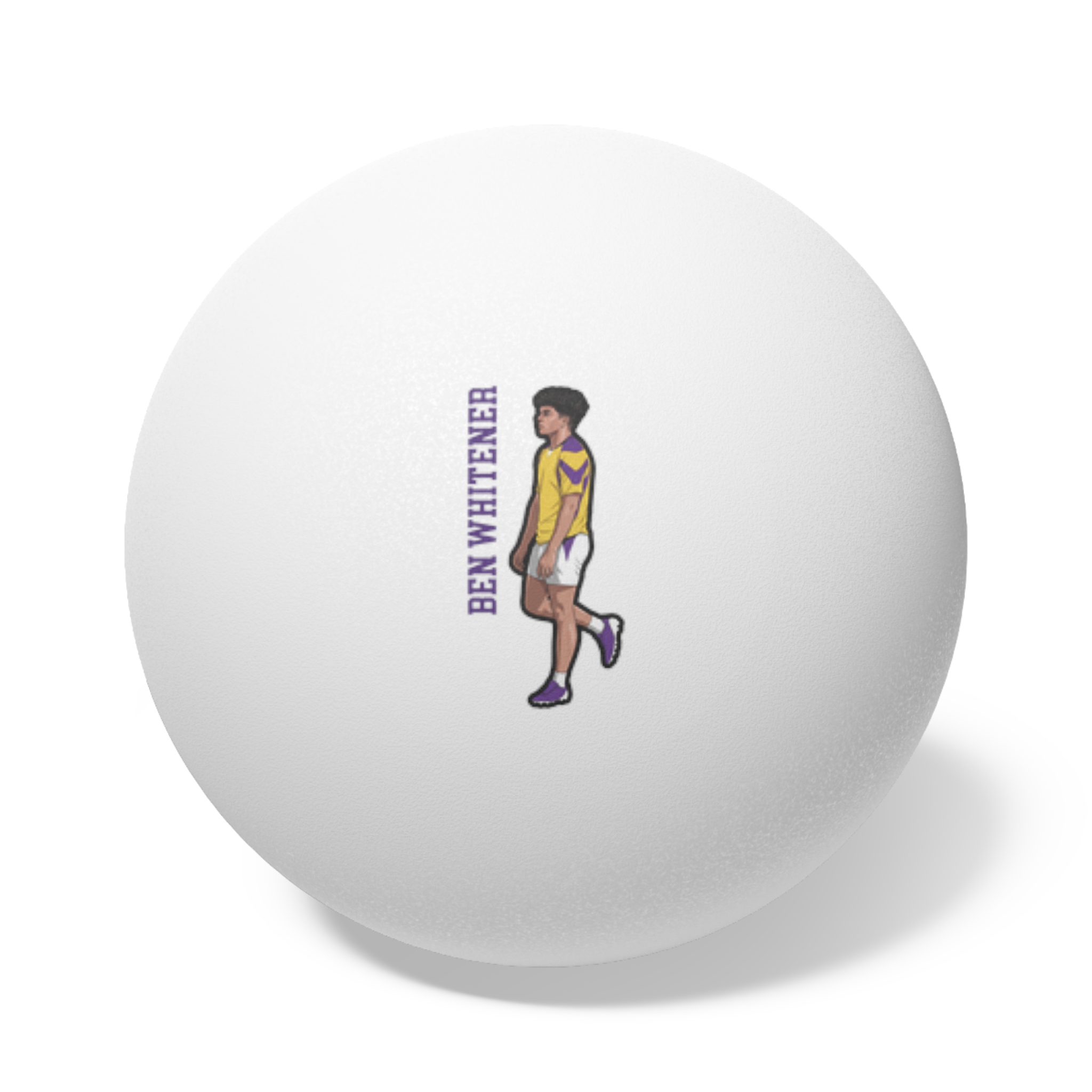 Ping Pong Balls, 6 pcs — character_name_vertical in White