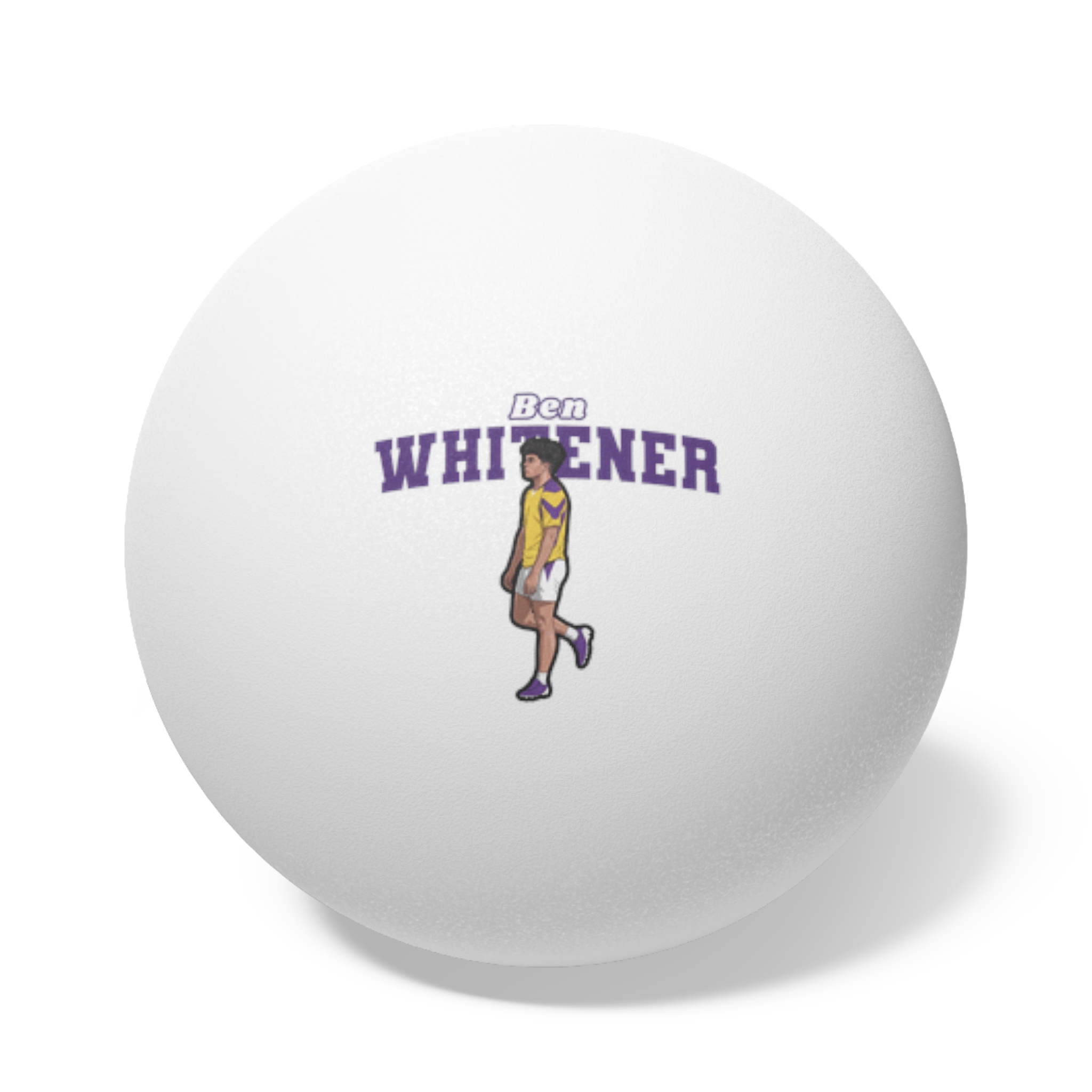 Ping Pong Balls, 6 pcs — character_name_arch in White