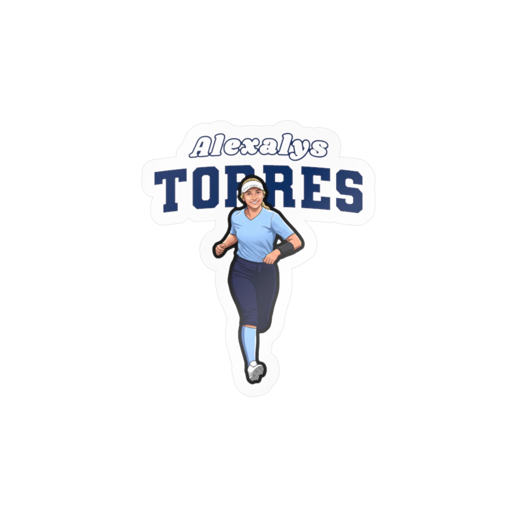 Vinyl Sticker — character_name_arch in Classic