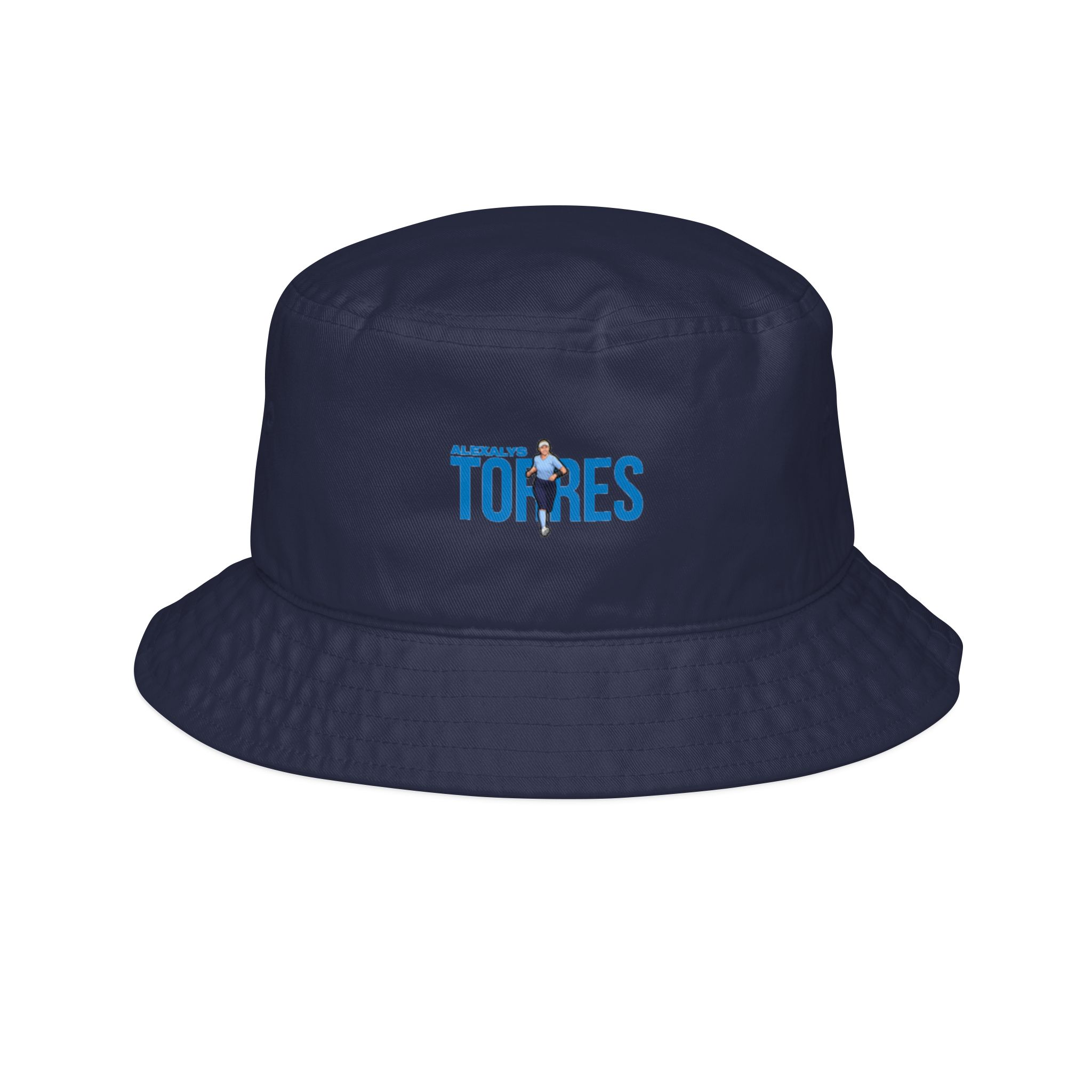 Bucket Hat — character_player_name in Navy