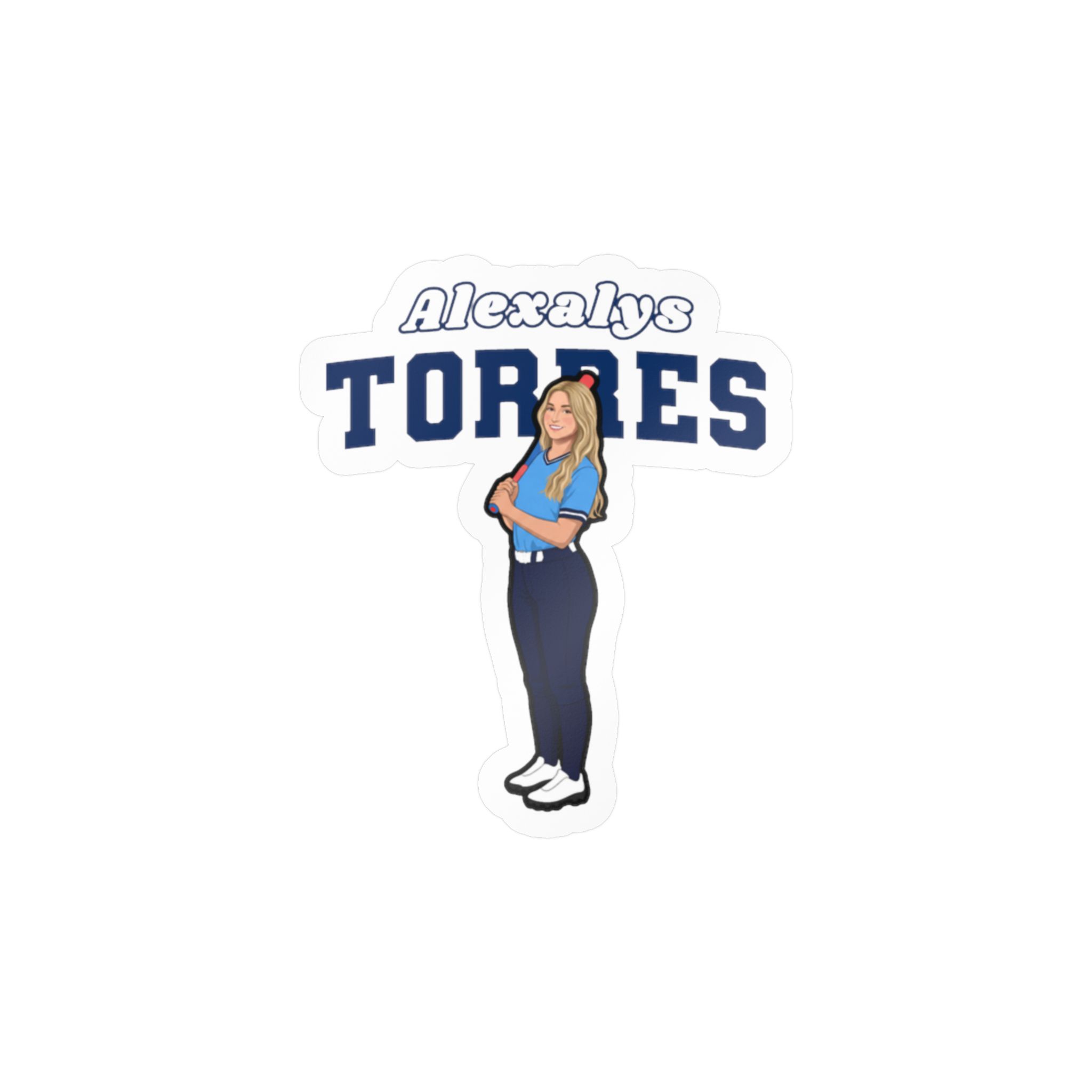 Vinyl Sticker — character_name_arch in Classic