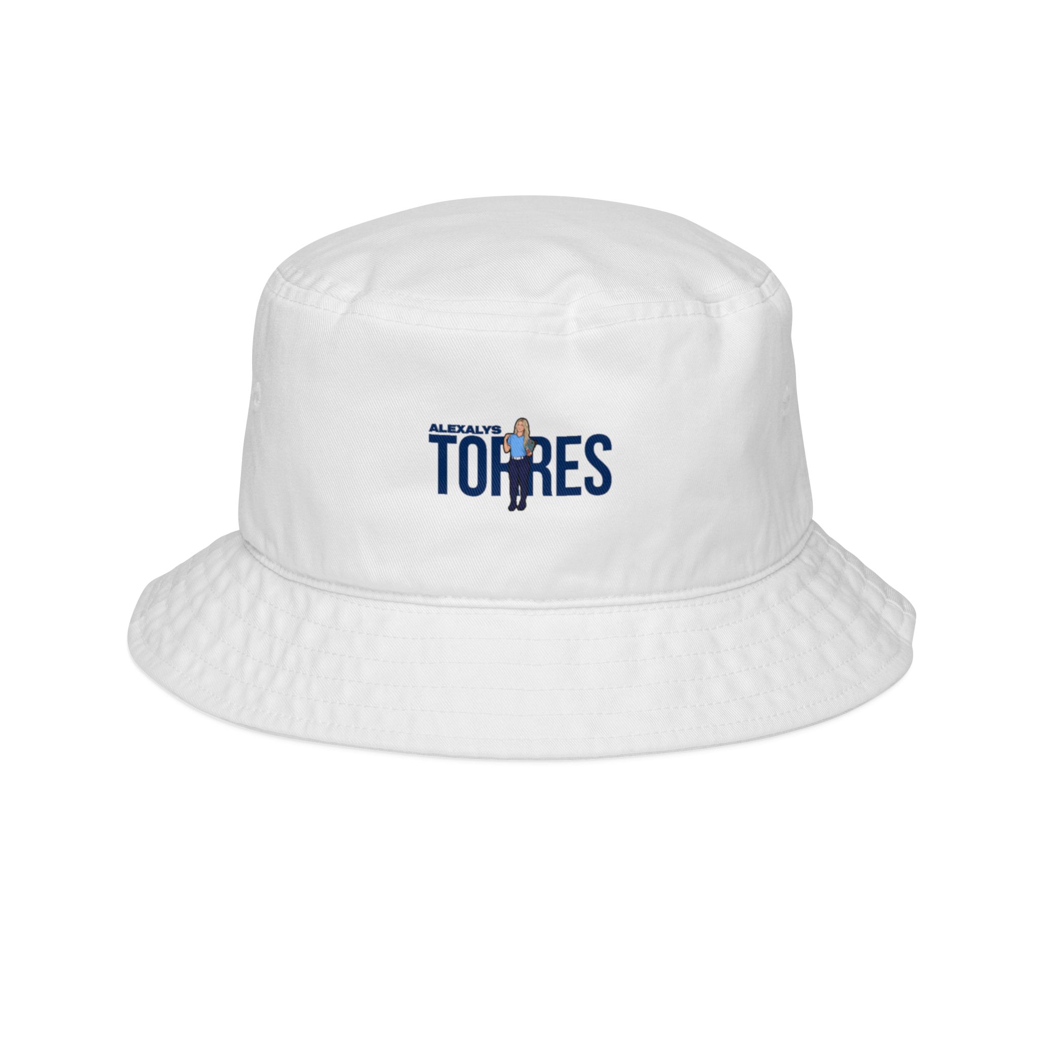 Bucket Hat — character_player_name in White