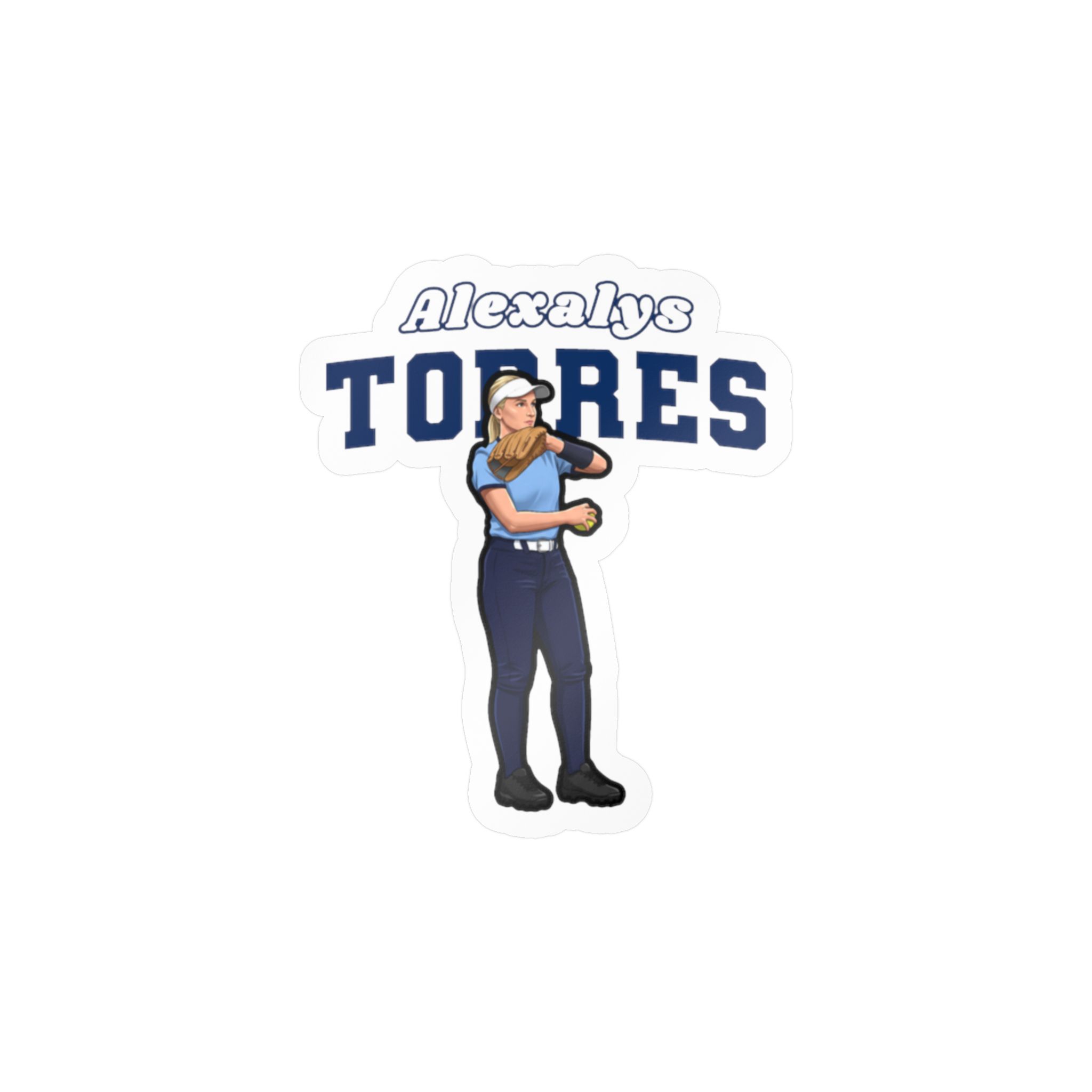Vinyl Sticker — character_name_arch in Classic
