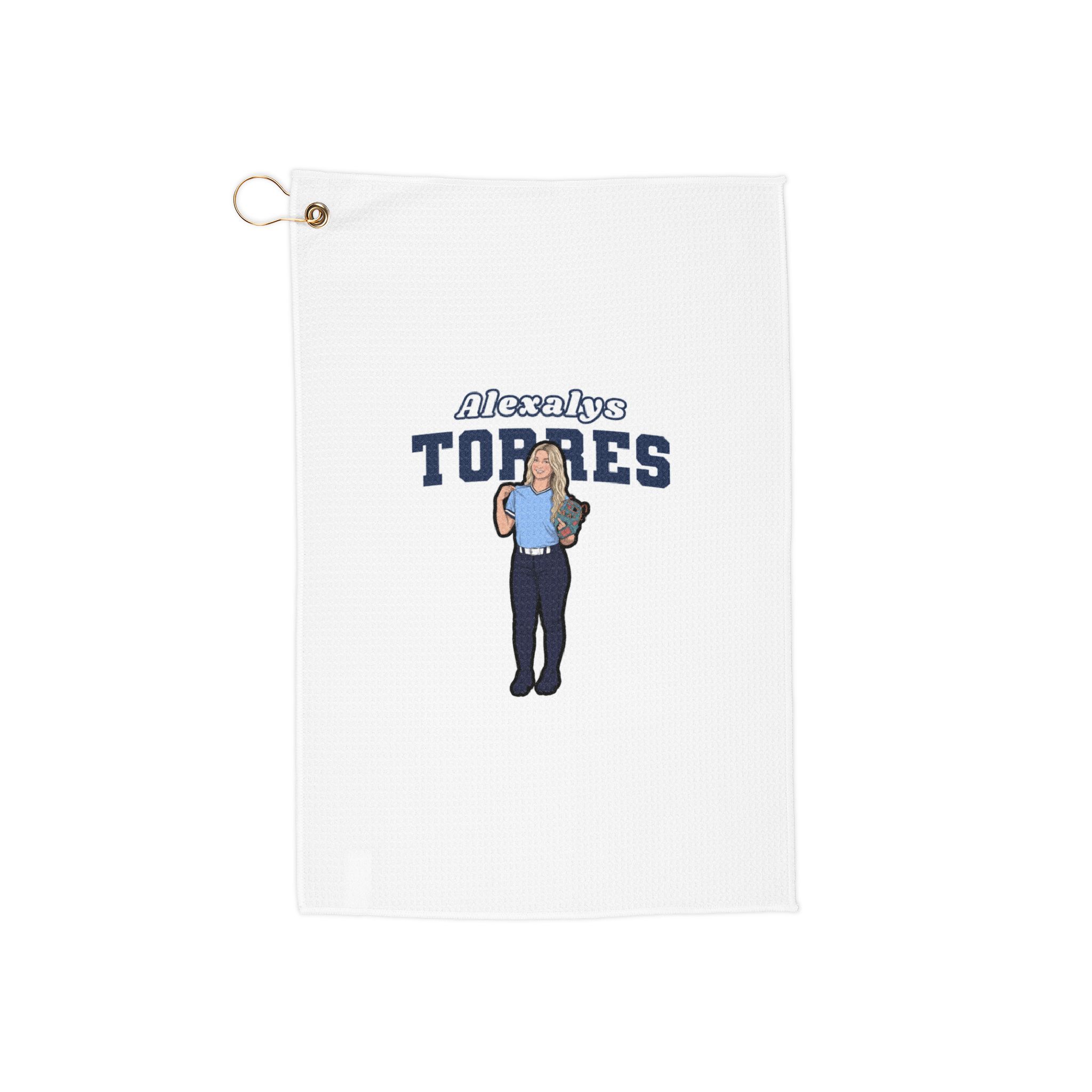 Golf Towel — character_name_arch in Classic